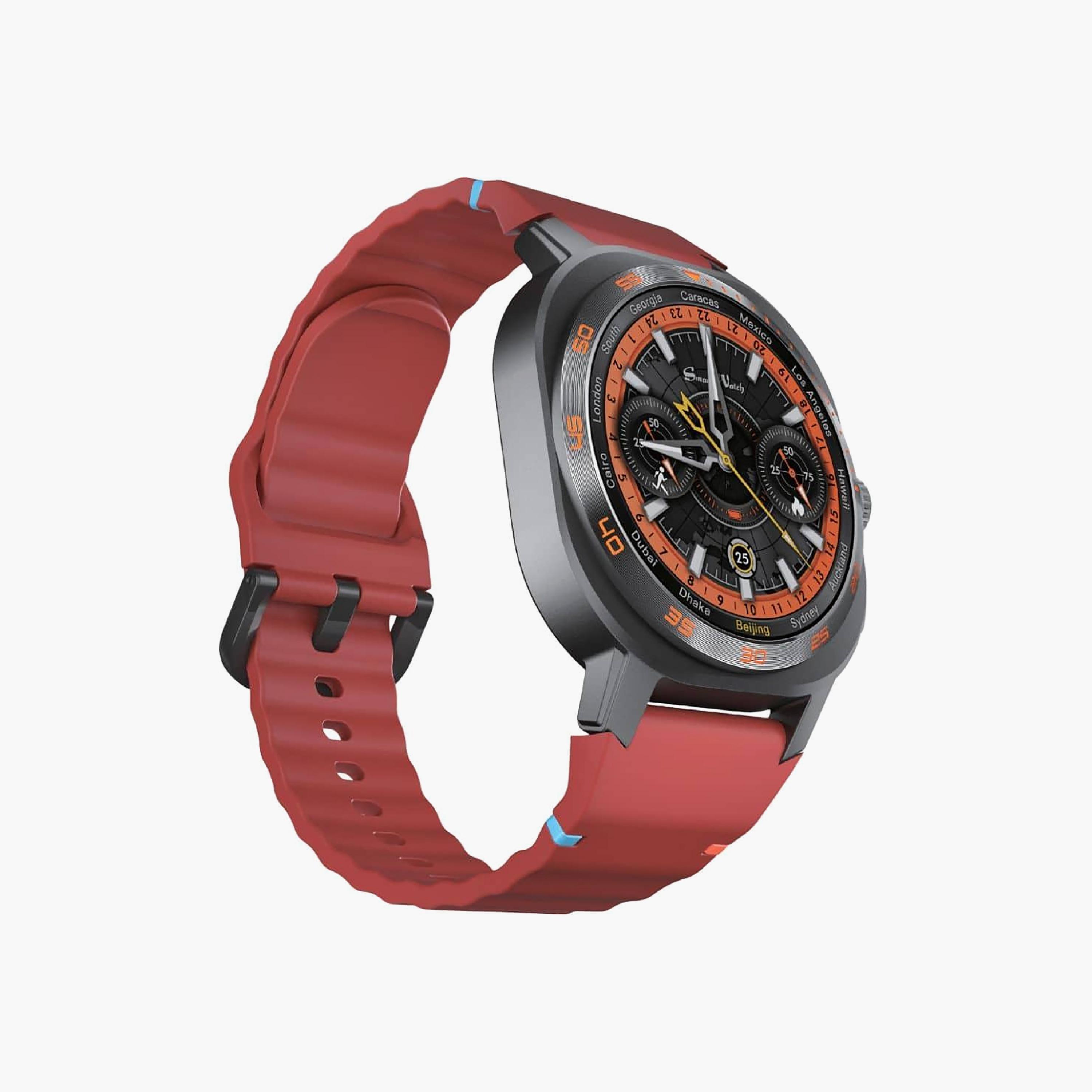ساعة ذكية سمارتكس هايبرد بريميوم - أسود | SW01PD-men-watchesandjewellery-watches-image-4