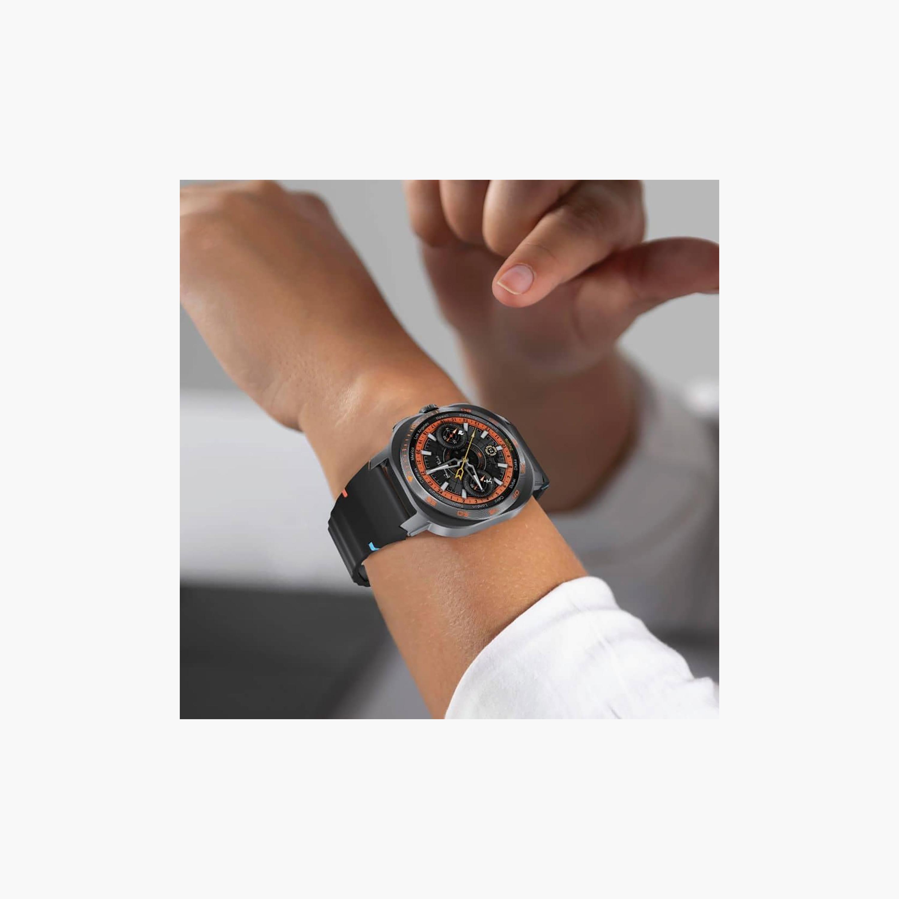 ساعة ذكية سمارتكس هايبرد بريميوم - أسود | SW01PD-men-watchesandjewellery-watches-image-7
