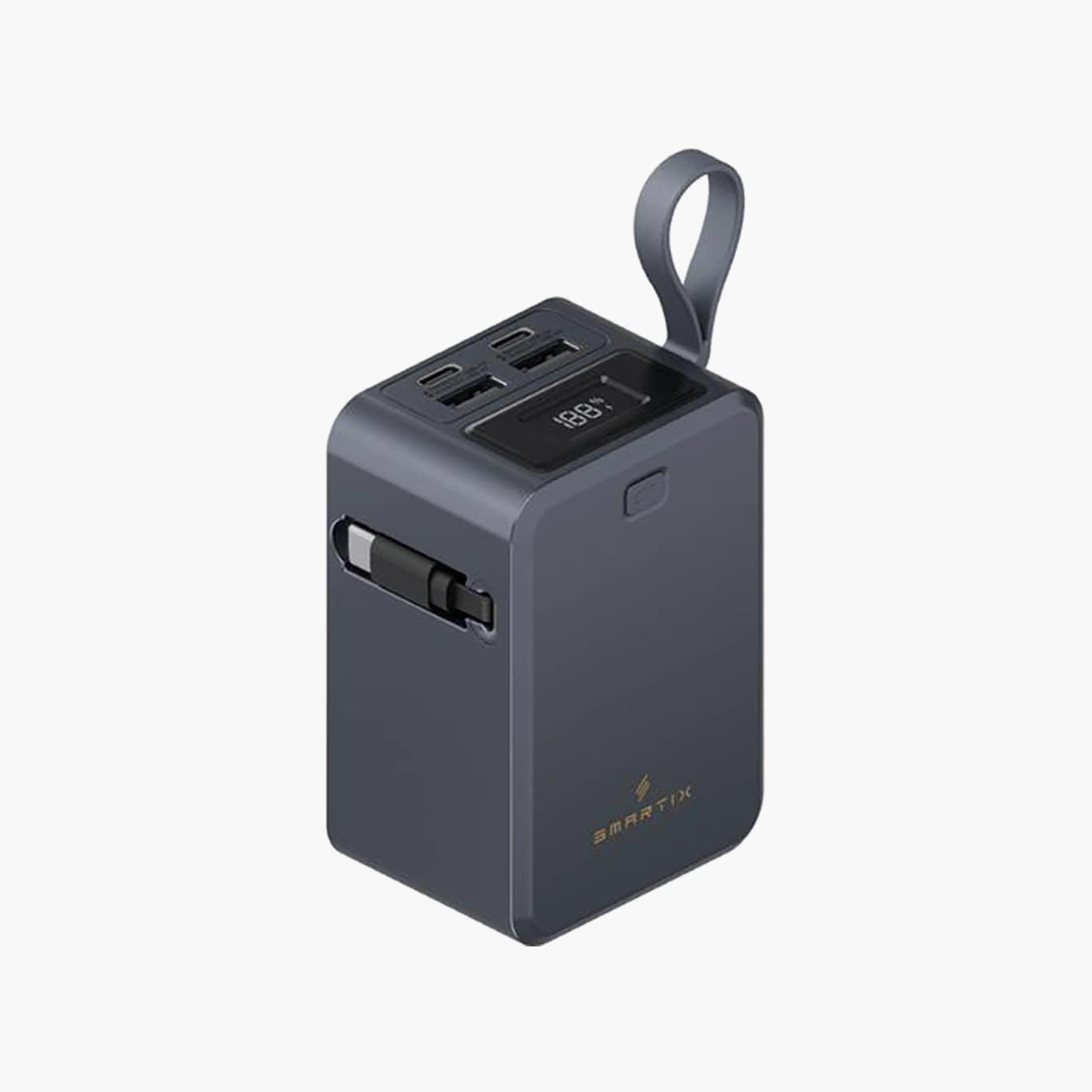 Smartix Premium Grid Power Bank 20000mAh Blue | AC20QCPD1-electronics-accessories-mobileaccesories-image-2