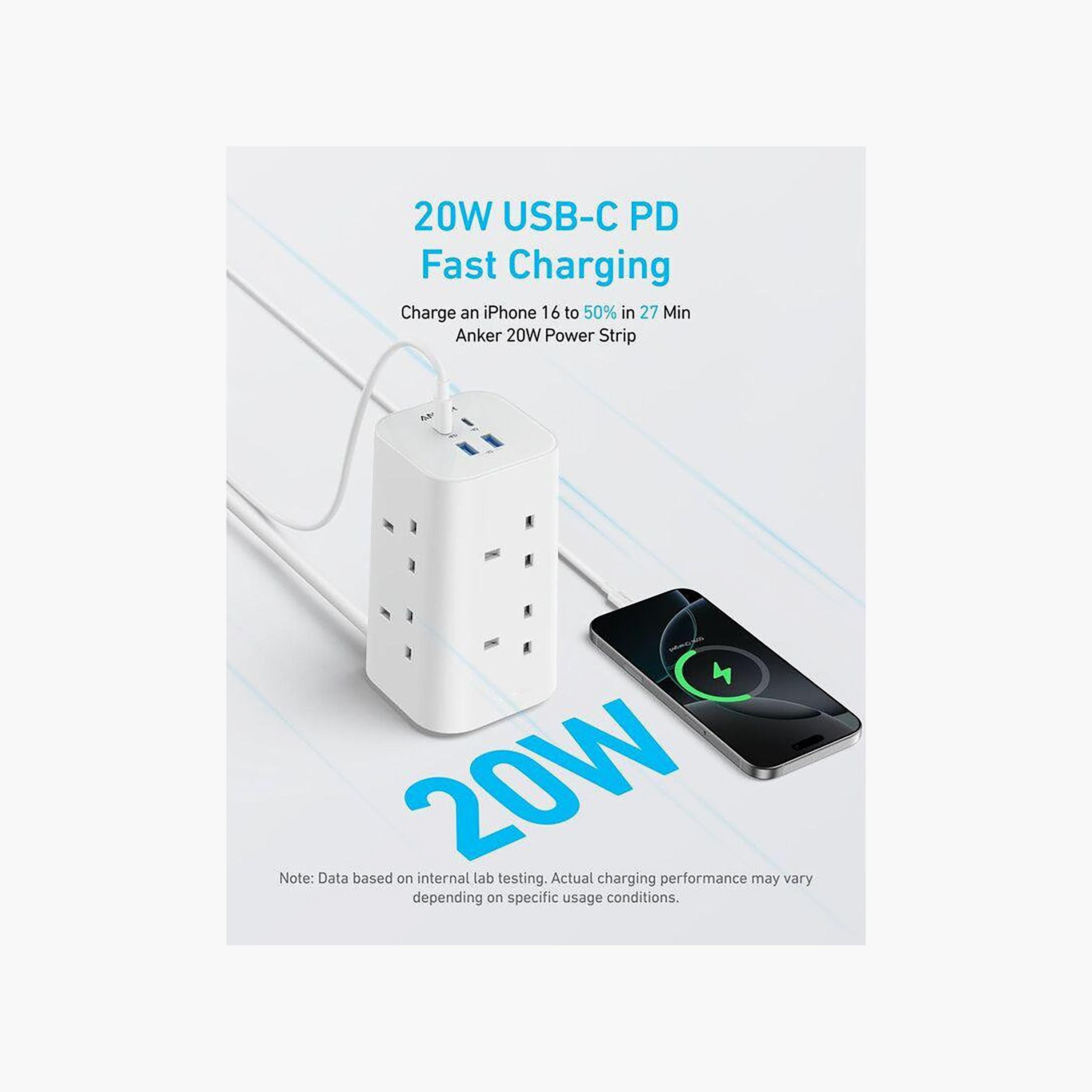 Anker USB 12-In-1 Power Strip White | A9185K11-electronics-accessories-computeraccesories-image-2