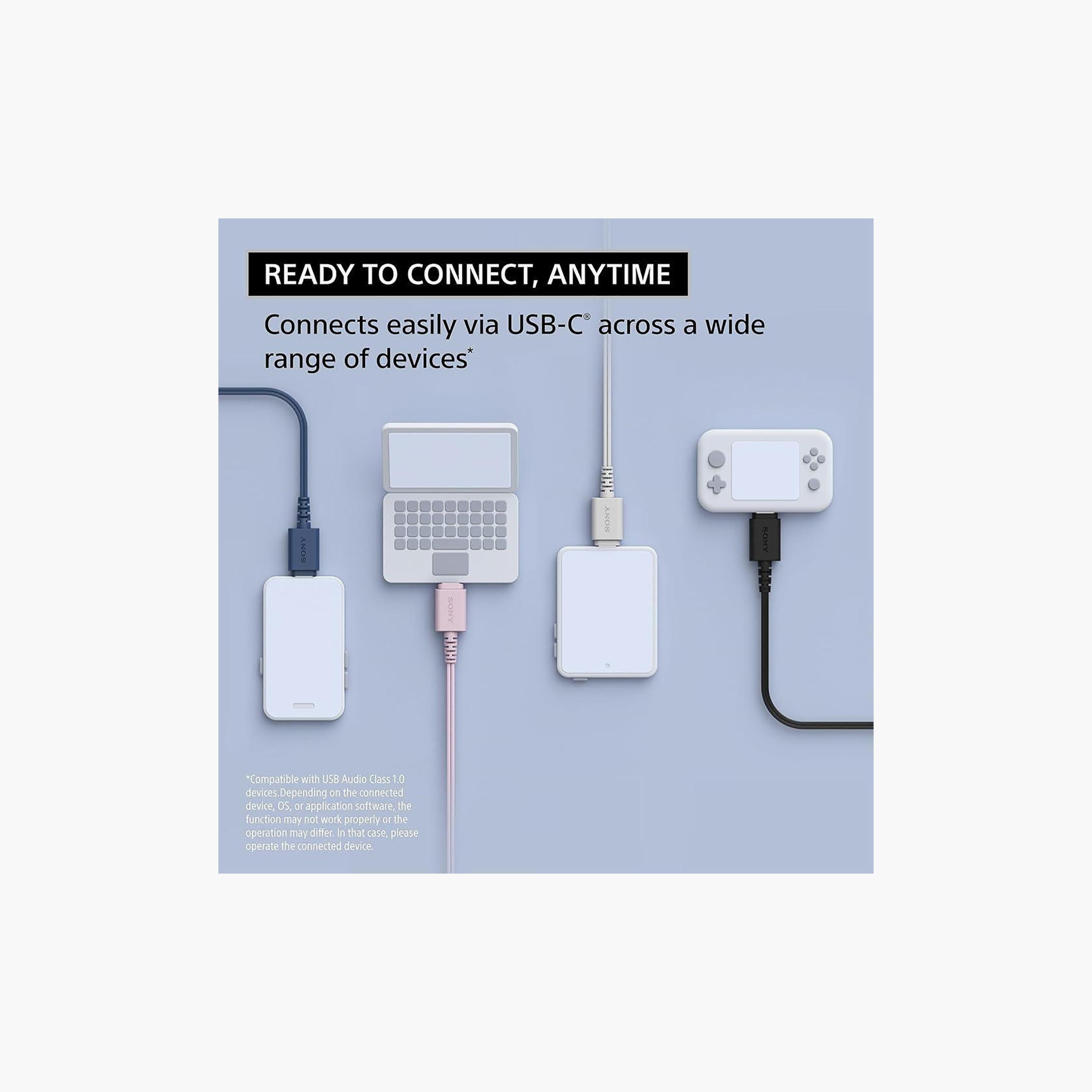 سماعات أذن سوني سلكية بمنفذ USB-C من سوني-electronics-headphonesandearphones-image-3