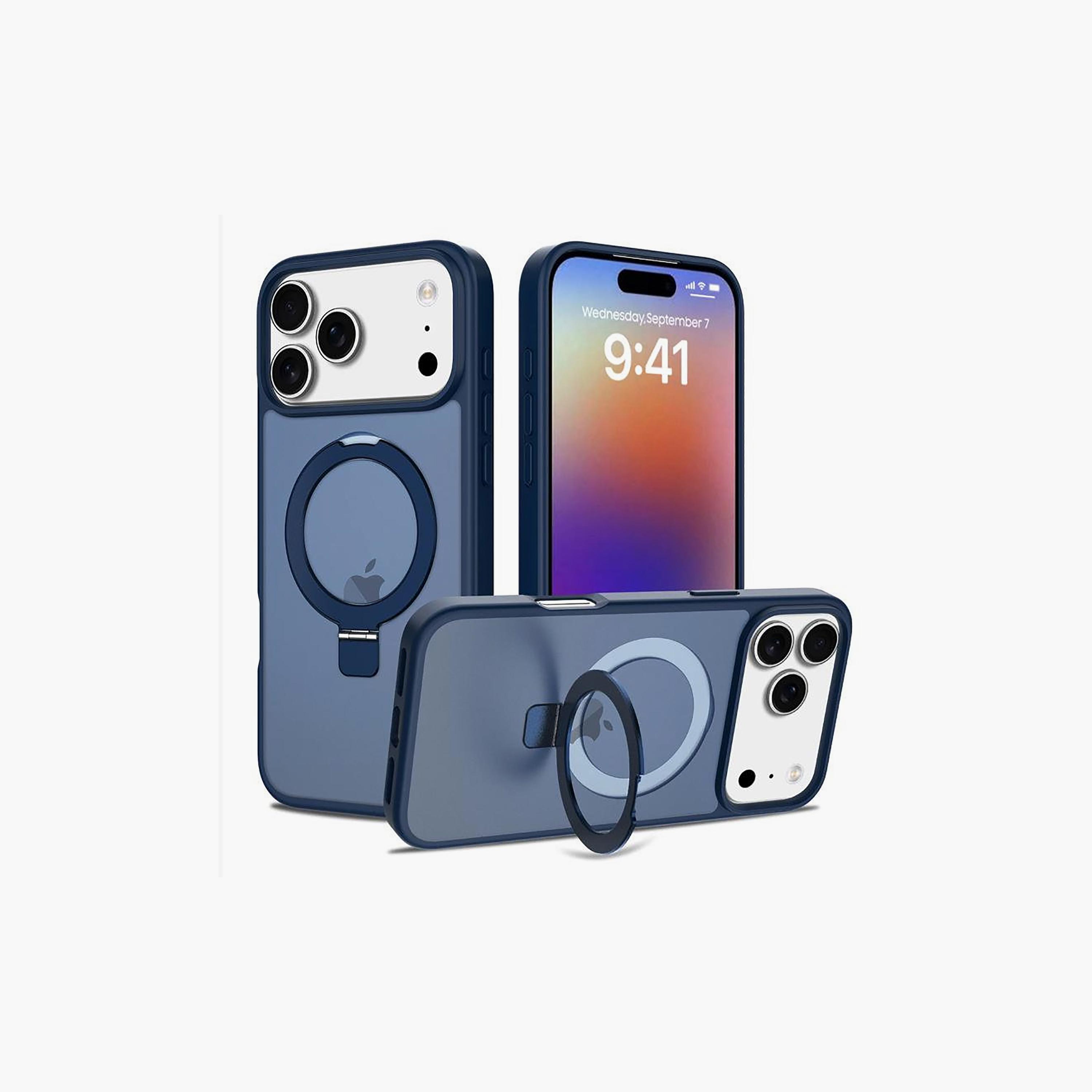 حافظة تراندز سيليكون لهاتف آيفون 17 برو ماكس، أزرق من تراندز | TR-CC2242-electronics-accessories-mobileaccesories-image-4