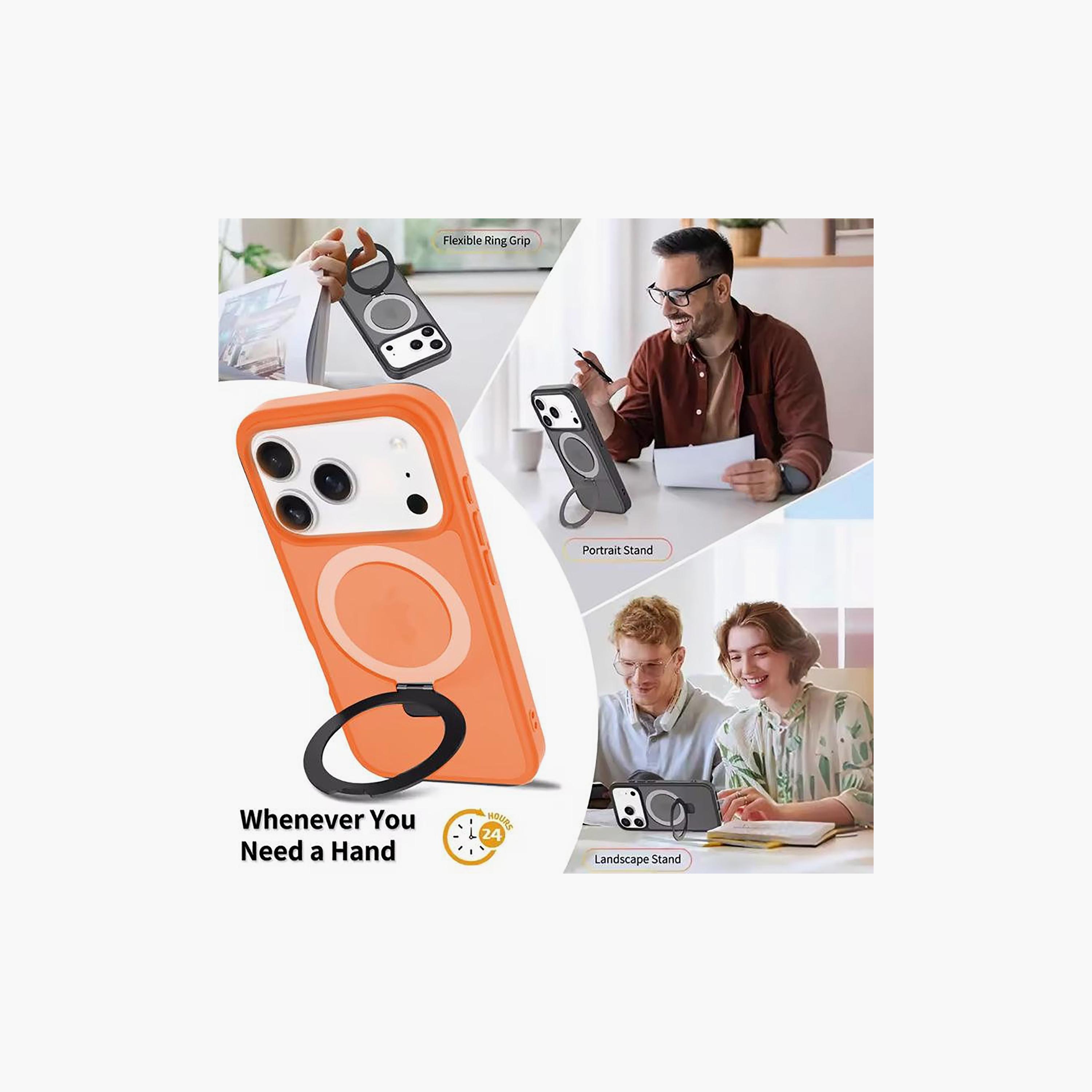 Trands iPhone 17 Pro Max Silicon Case Orange | TR-CC1107-electronics-accessories-mobileaccesories-image-3