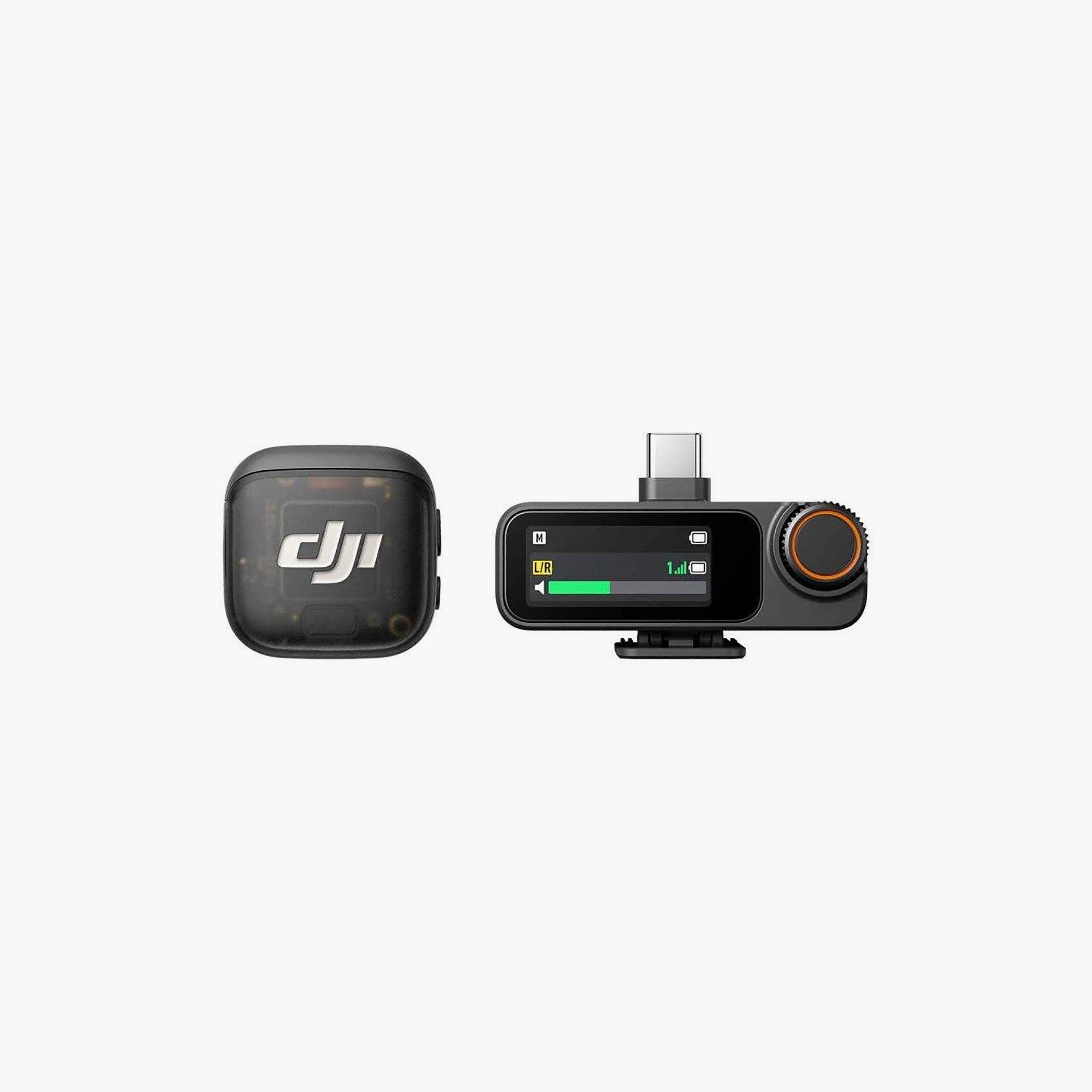 DJI Mic 3 1 Transmitter TX + 1 Receiver RX Black | DJI-MIC300-S-electronics-accessories-computeraccesories-image-1