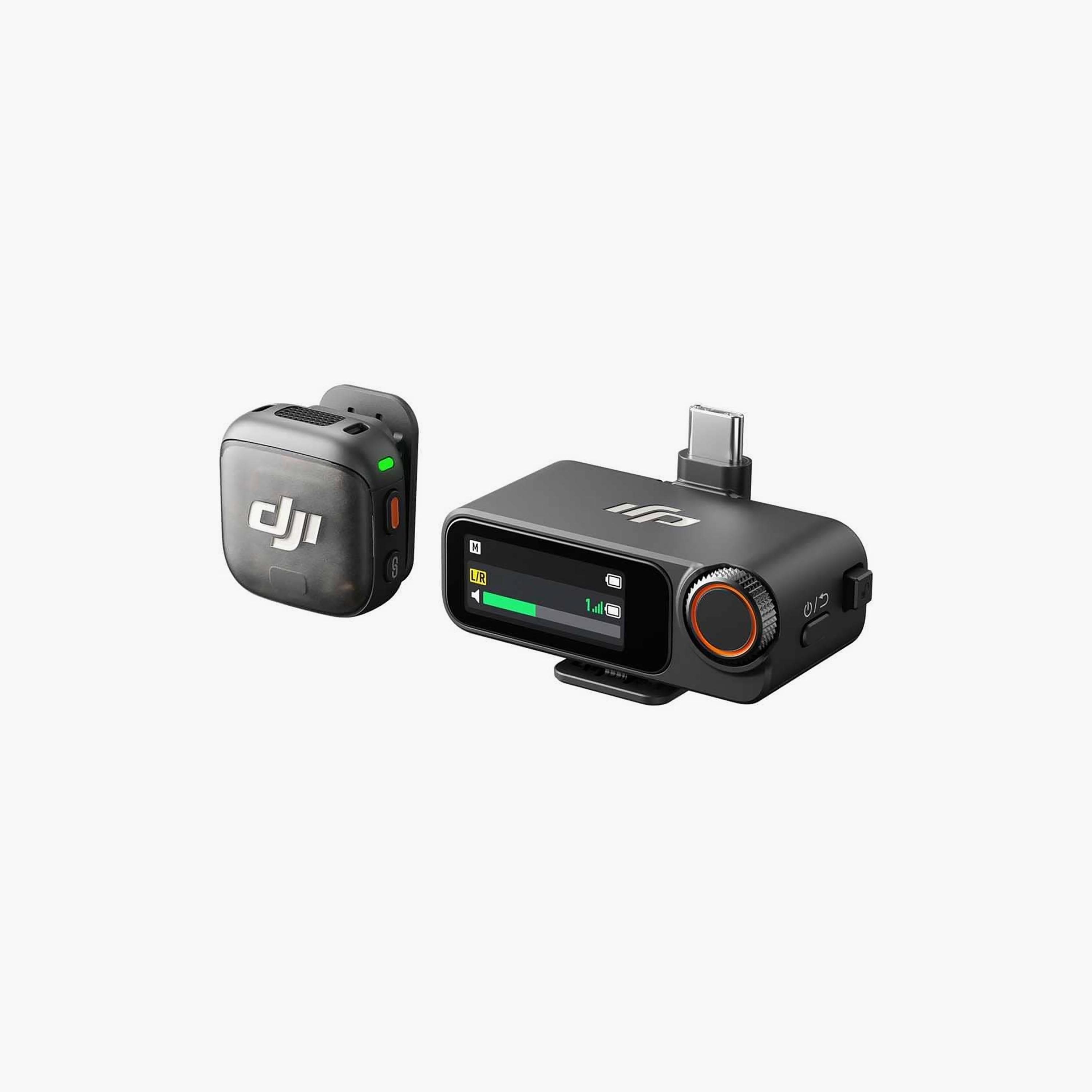 DJI Mic 3 1 Transmitter TX + 1 Receiver RX Black | DJI-MIC300-S-electronics-accessories-computeraccesories-image-2