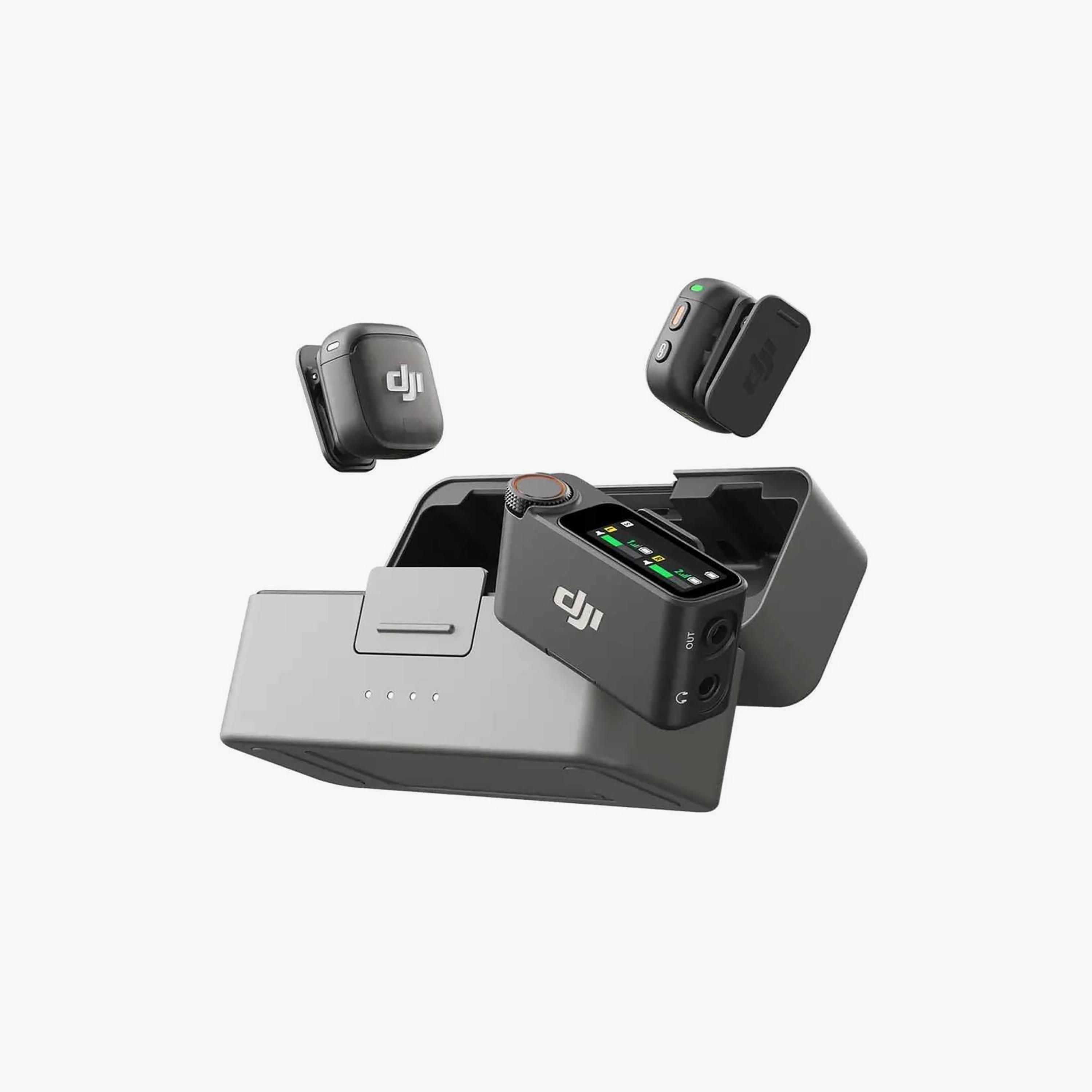 DJI Mic 3 2 Transmitter TX 1 Receiver RX Charging Case Black | DJI-MIC300-electronics-accessories-computeraccesories-image-3