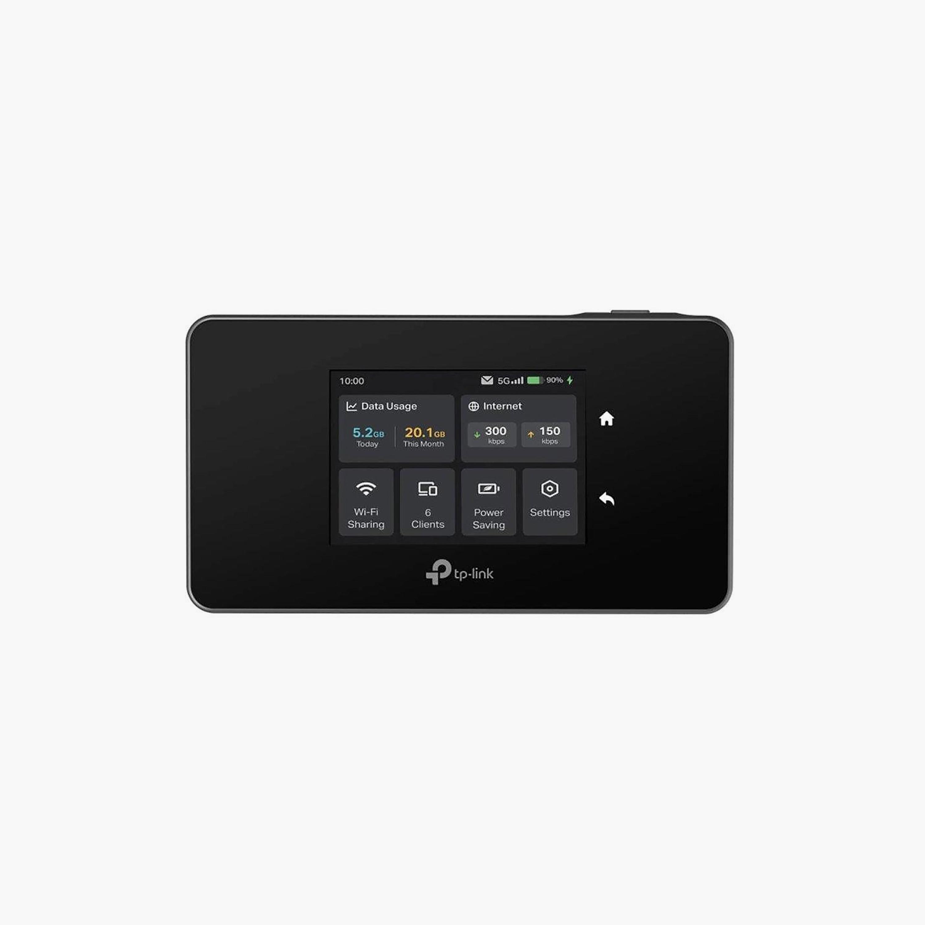 راوتر تي بي لينك لاسلكي محمول 5G، أسود من تي بي لينك | M8550-electronics-accessories-computeraccesories-image-1