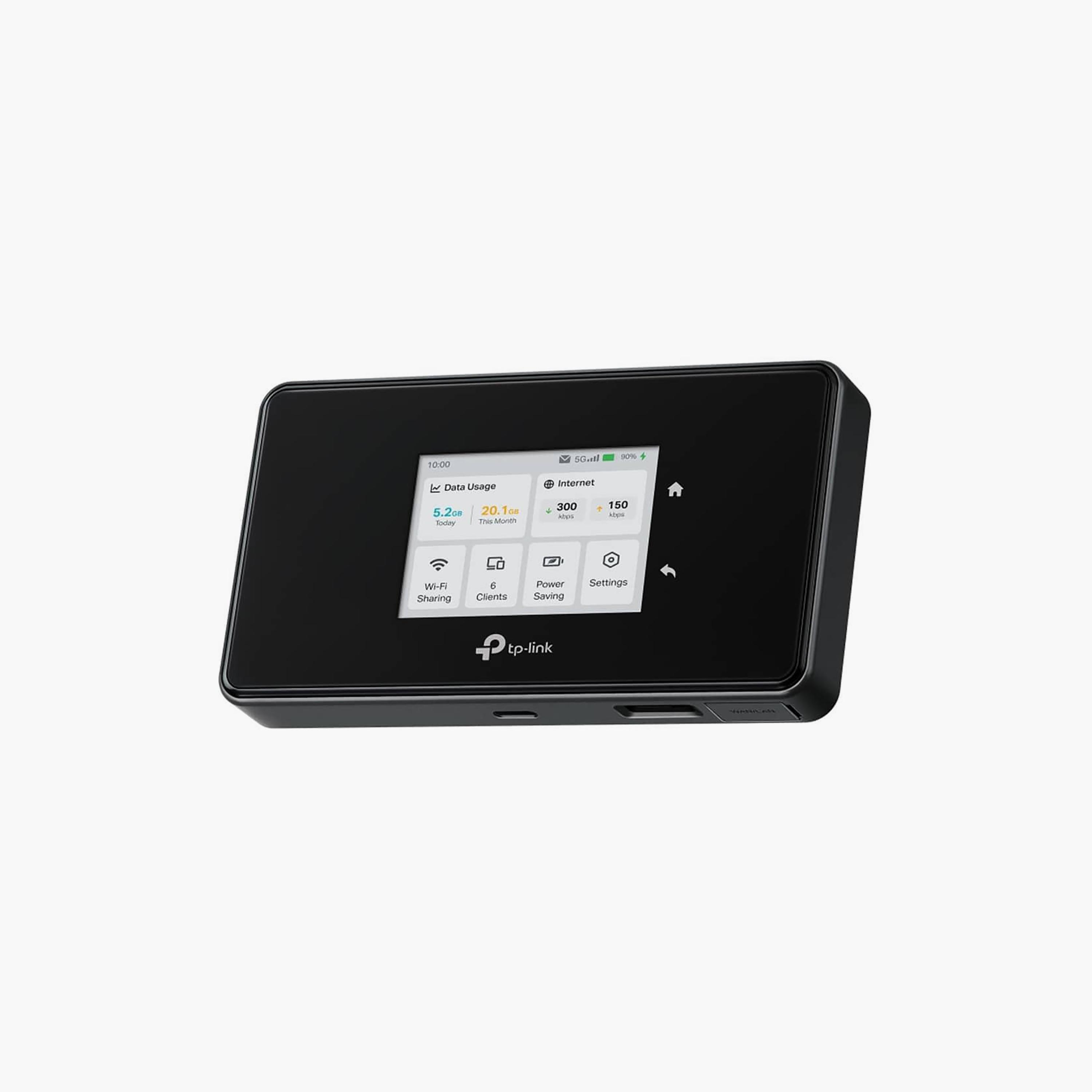 راوتر تي بي لينك لاسلكي محمول 5G، أسود من تي بي لينك | M8550-electronics-accessories-computeraccesories-image-2