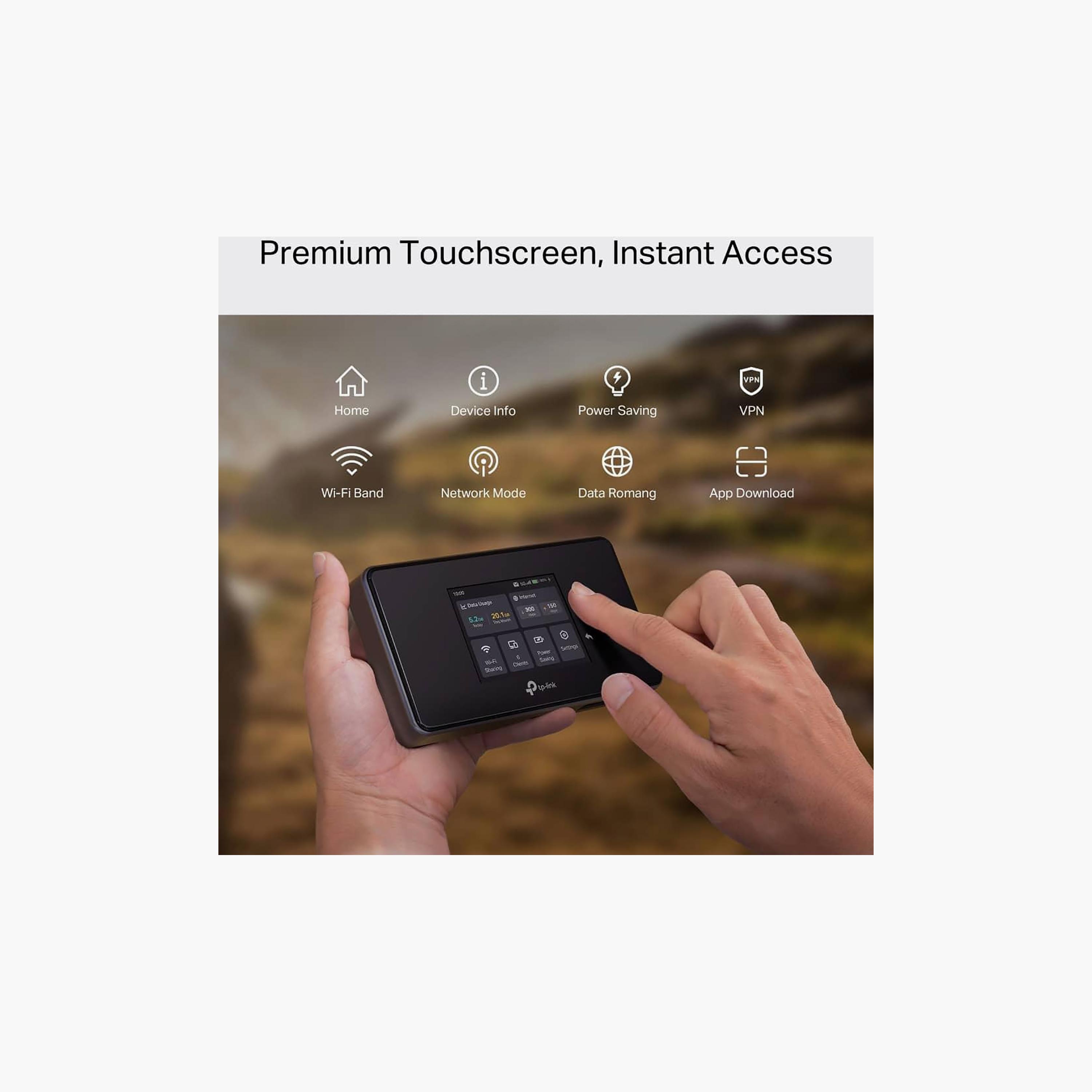 راوتر تي بي لينك لاسلكي محمول 5G، أسود من تي بي لينك | M8550-electronics-accessories-computeraccesories-image-8