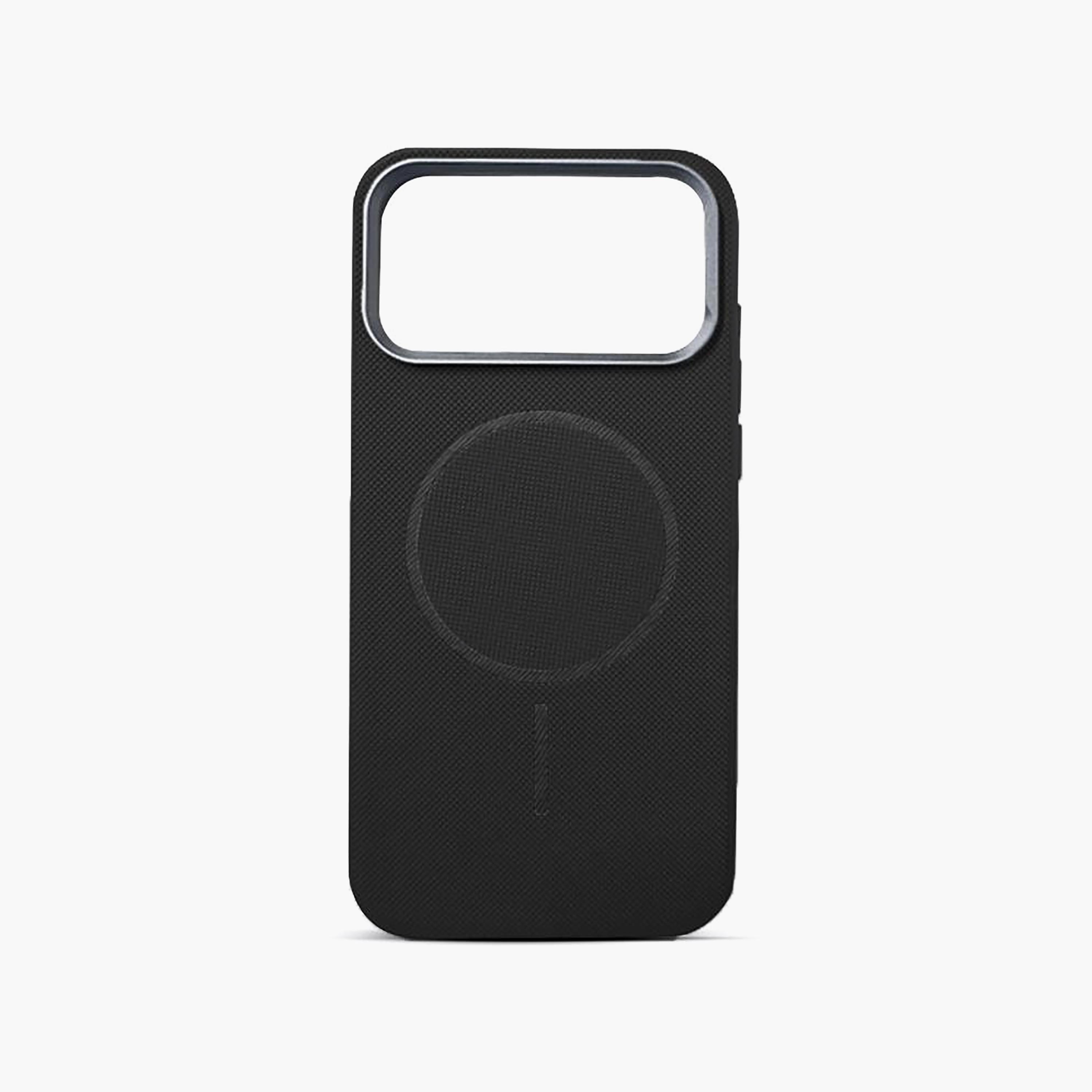 Quix Protective Leather Phone Case iPhone 17 Pro Black | QMDLCBC0017-electronics-accessories-mobileaccesories-image-1