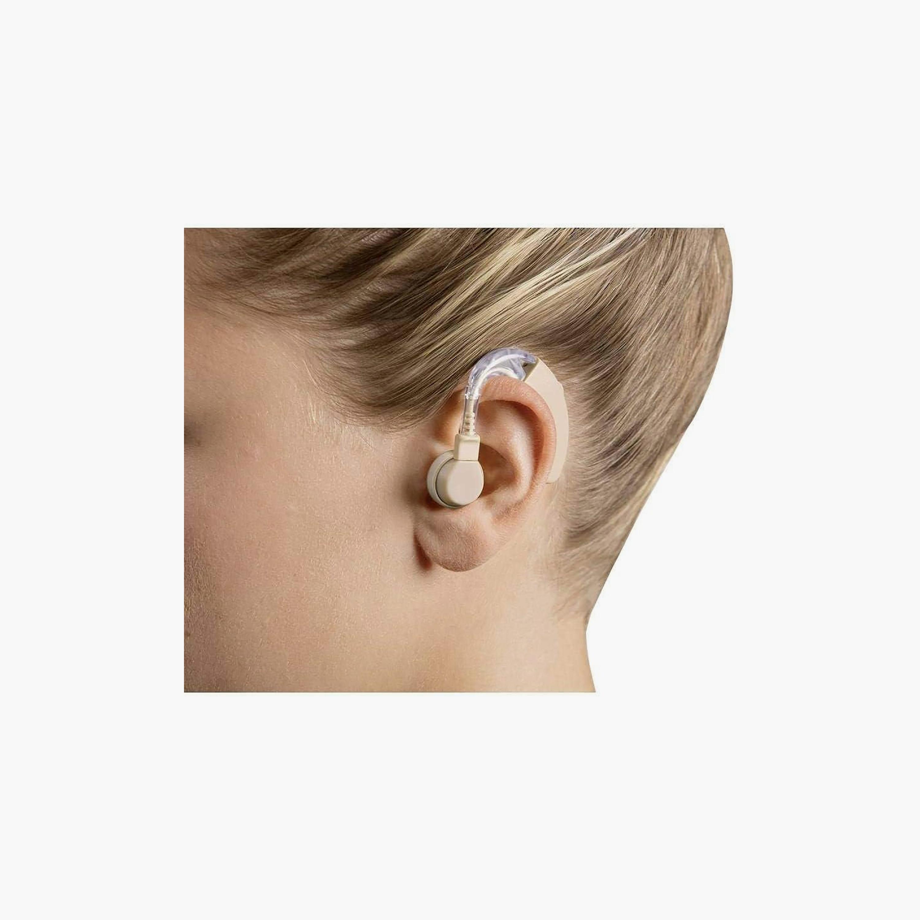 سماعة طبية لتضخيم السمع مريحة خلف الأذن ومضادة للضوضاء من بيورير - بني | HA 20-electronics-portabledevices-image-2