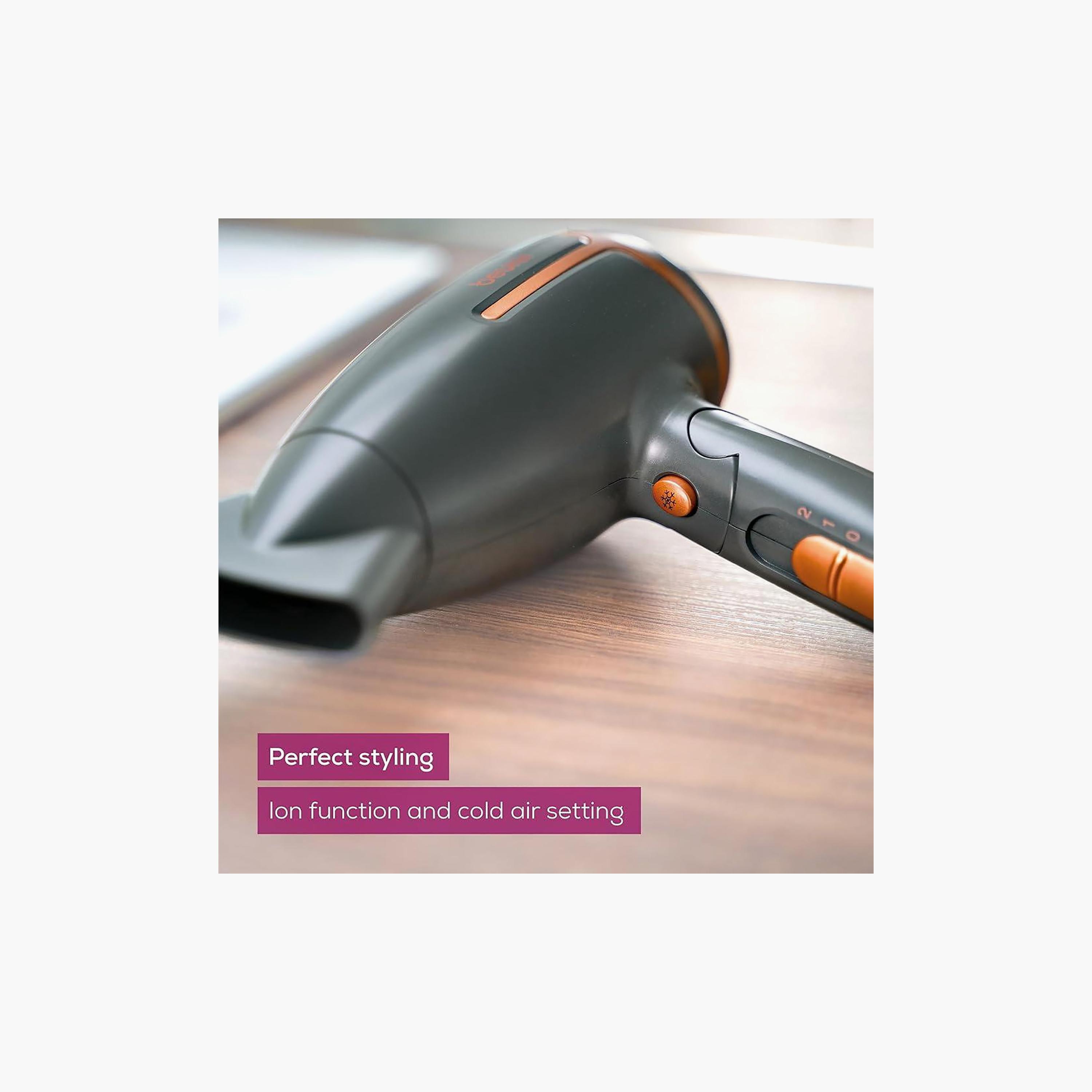 Beurer Compact Travel Hair Dryer Limited Edition Black | H C 25-beautyandpersonalcare-appliances-hairstylingtools-hairdryers-image-4