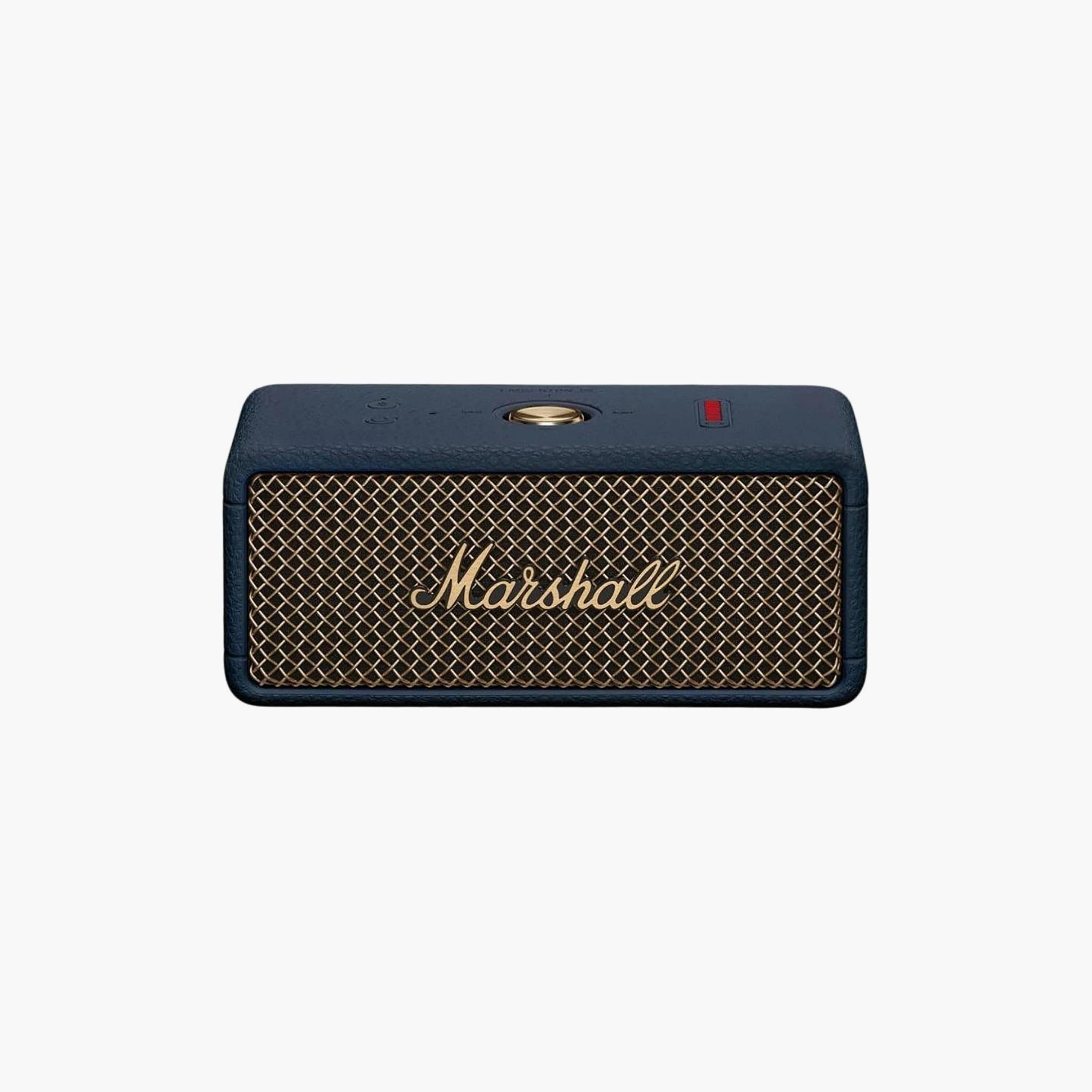 مكبر صوت بلوتوث مارشال إمبرتون III - أزرق منتصف الليل-electronics-speakers-image-1