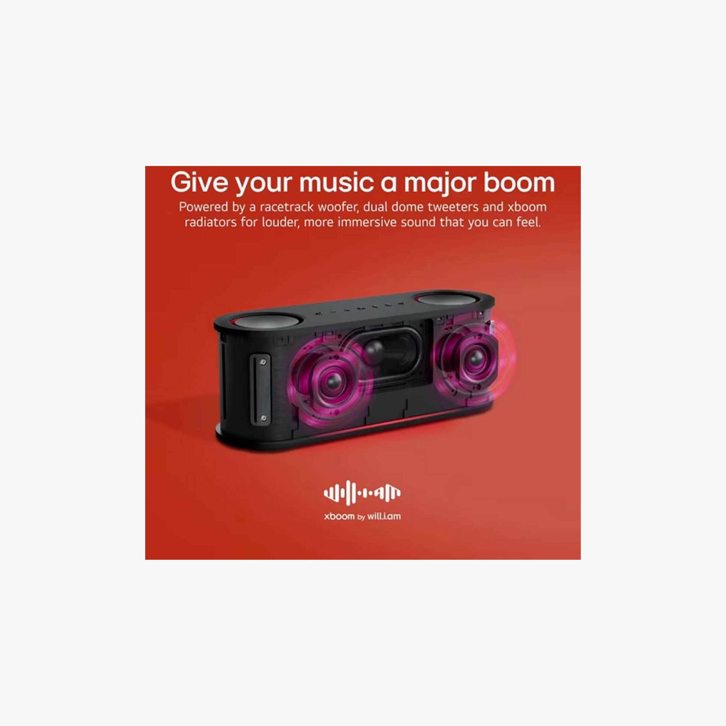 LG XBOOM Bounce Signature Sound Bluetooth Speaker Black | SPEAKER-BOUNCE-electronics-speakers-image-5