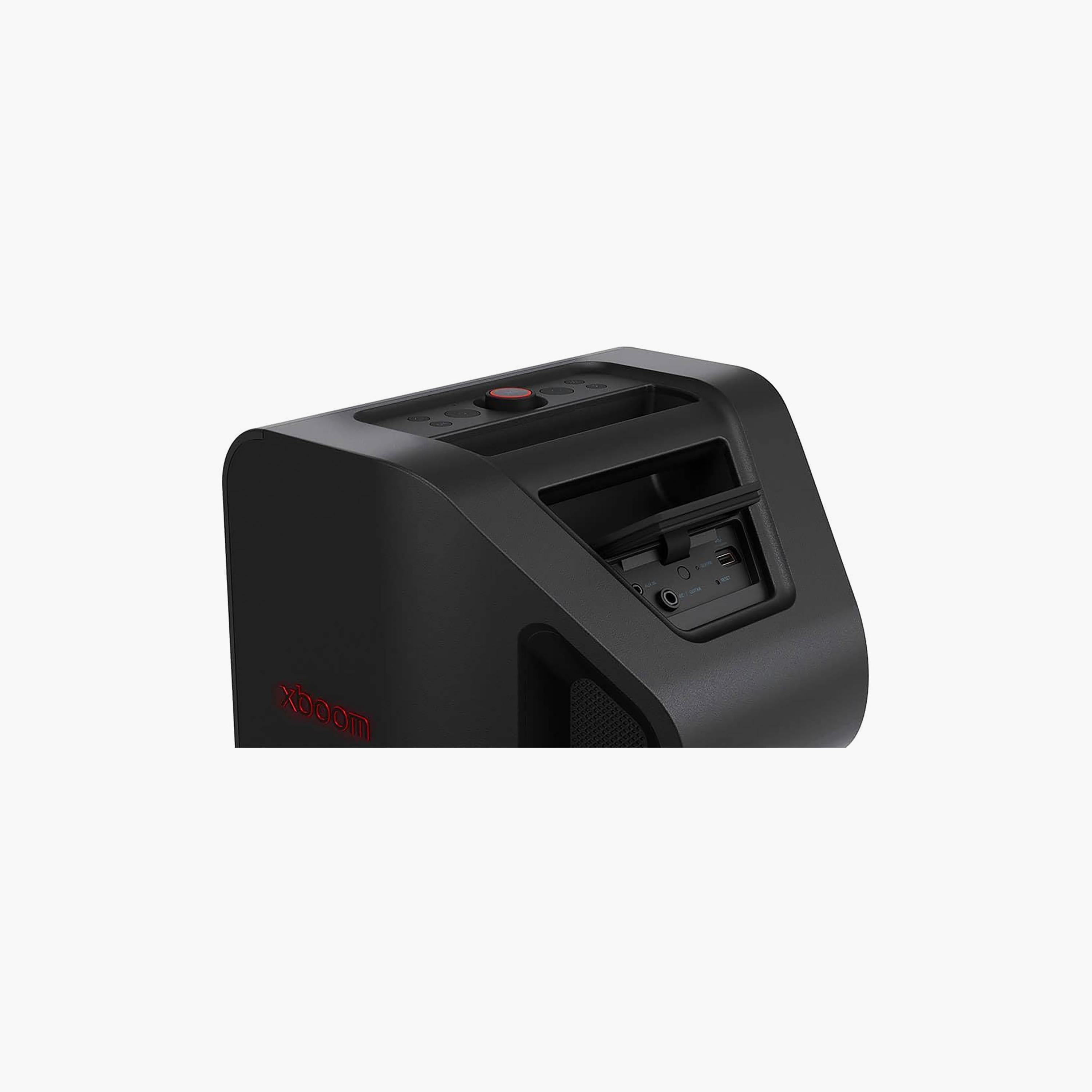 مكبر صوت بلوتوث محمول إل جي إكس بوم بقوة 50 واط مع إضاءة - أسود | STAGE301-electronics-speakers-image-8