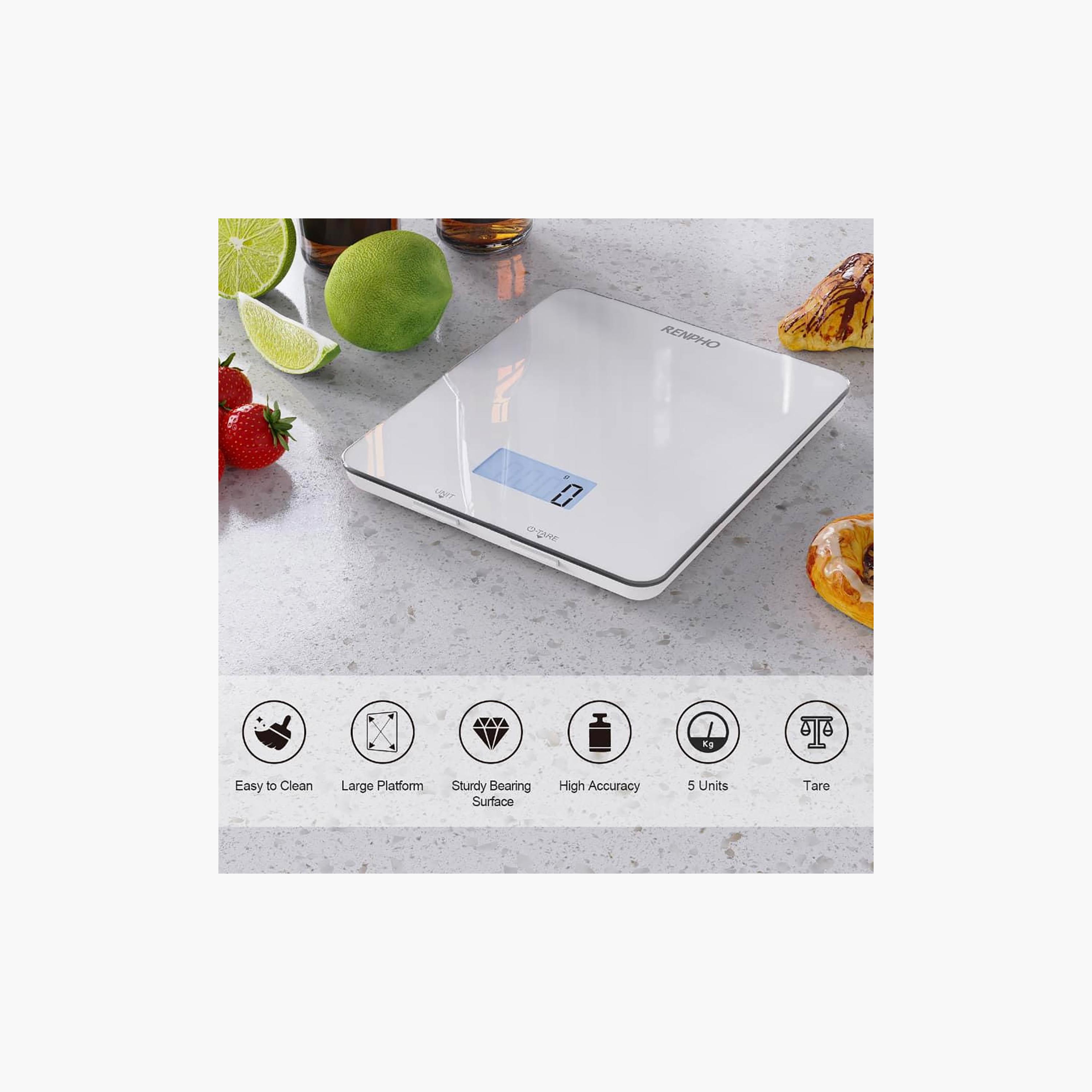 RENPHO Smart Cooking Calorie Scale White | ES-SNG01-WH-household-bathandlaundry-weighingscales-image-3