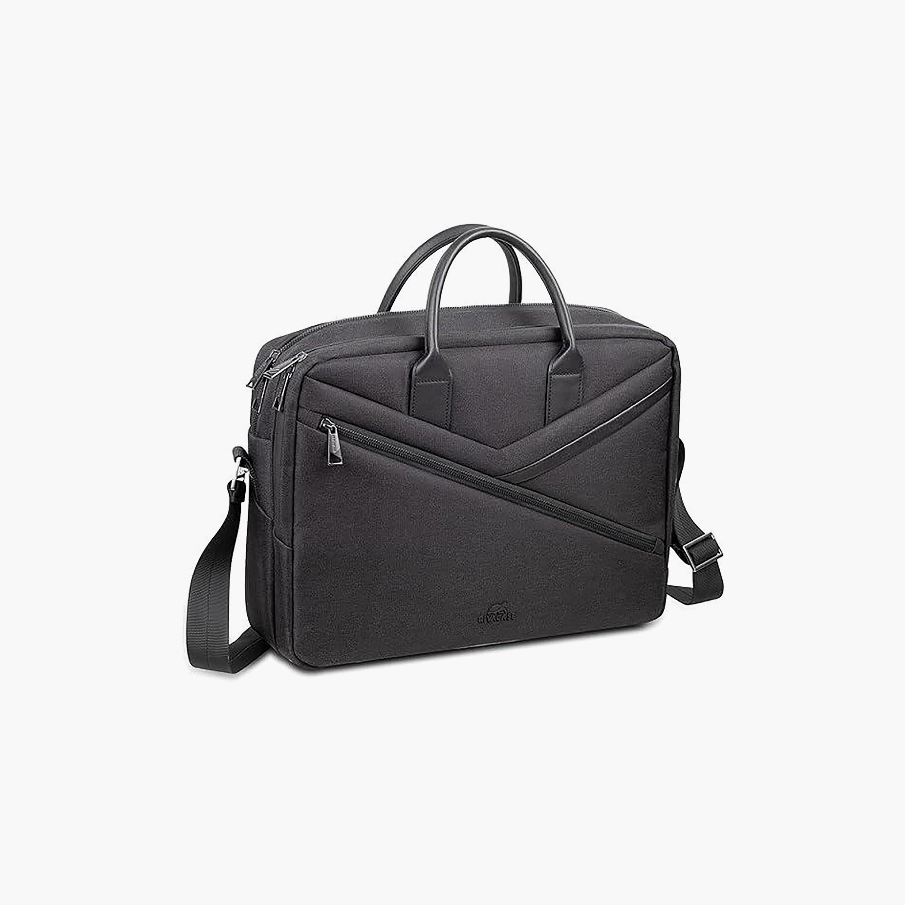 Rivacase Clark-Eco Black MacBook Air 15 Laptop 14 in Bag | 8124-women-bagsandwallets-handbags-image-1