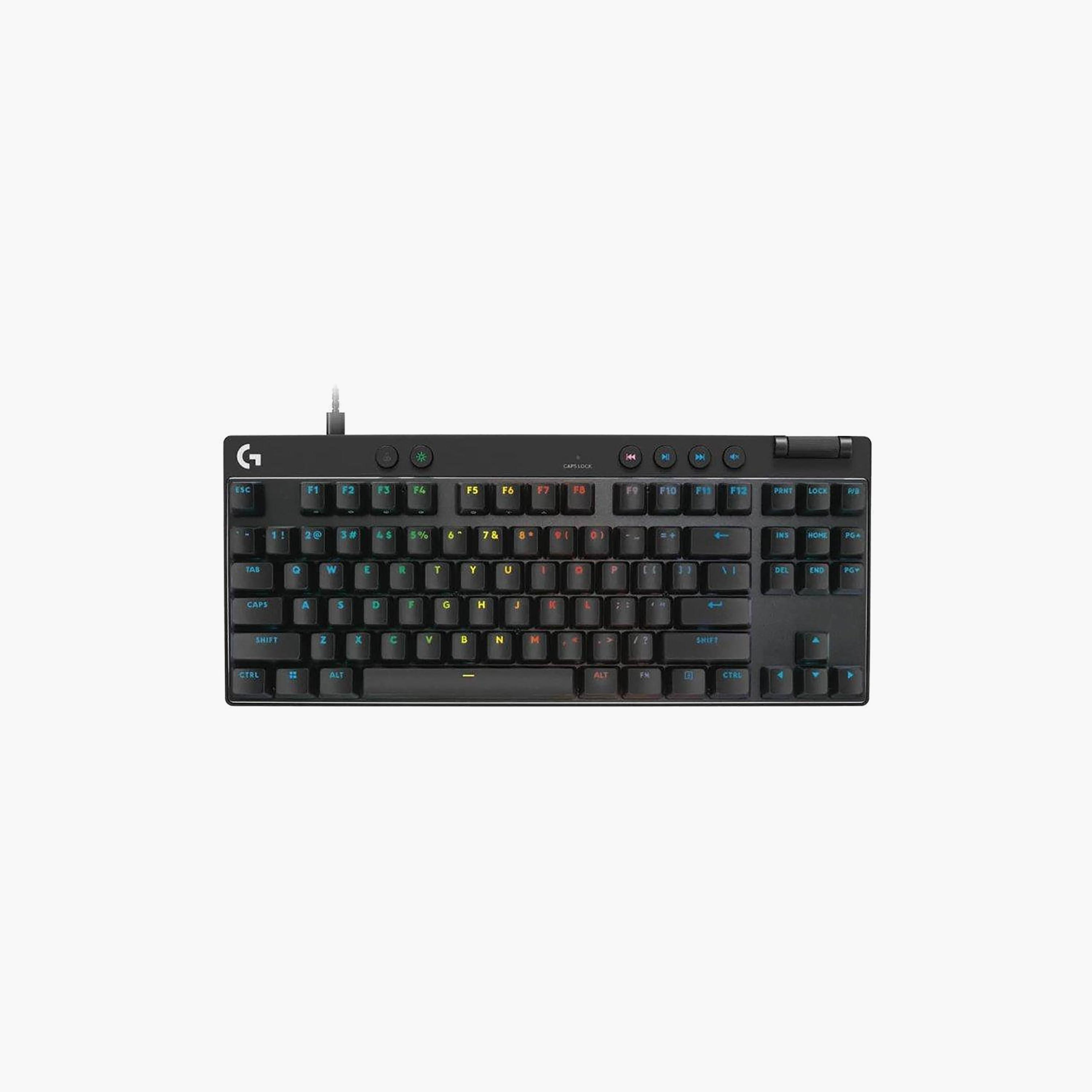 لوحة مفاتيح ألعاب لوجيتيك برو X TKL رابيد، أسود من لوجيتيك-electronics-accessories-computeraccesories-image-1