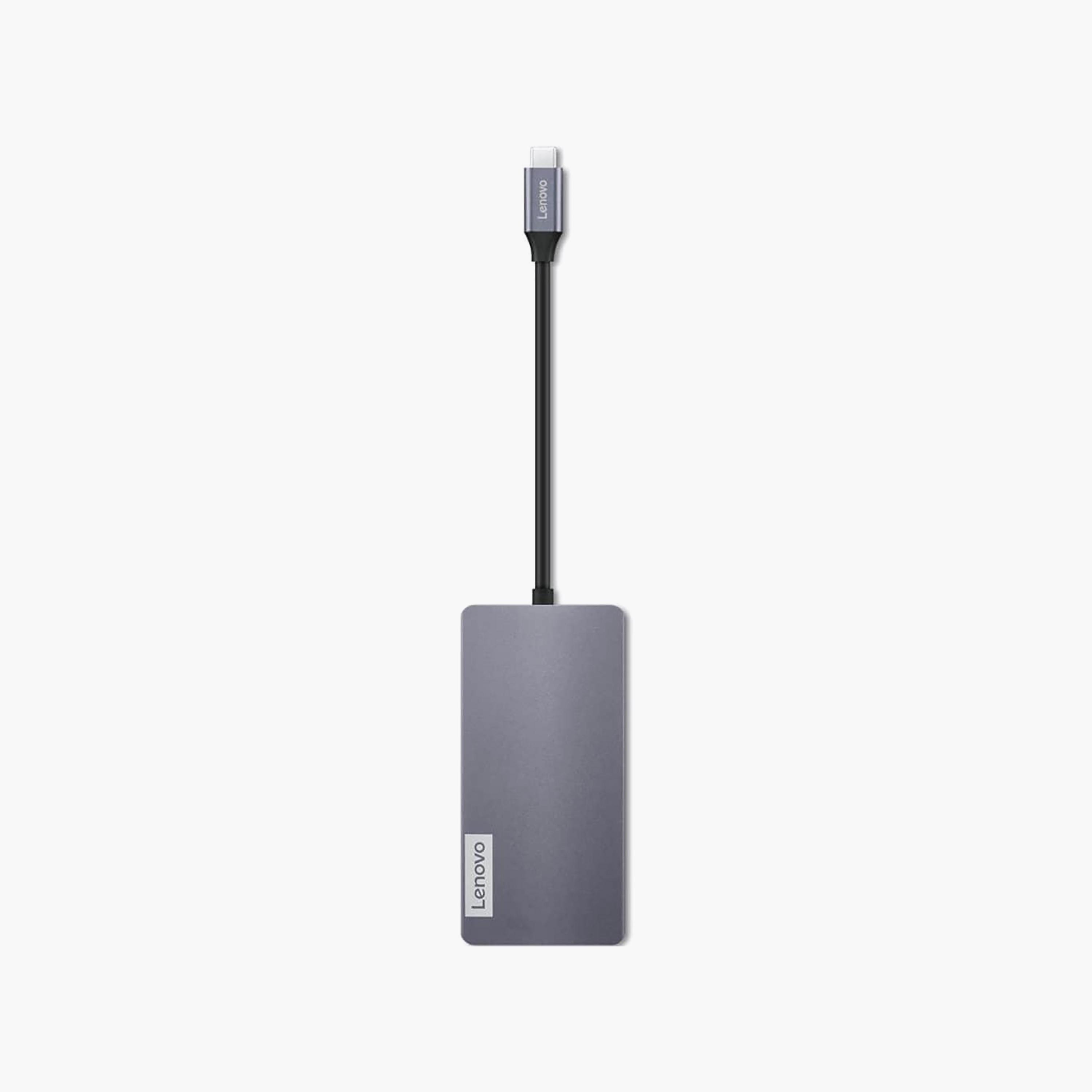 Lenovo 9-in-1 USB-C Travel Dock Hub Gray | GX91M73946-electronics-accessories-computeraccesories-image-2