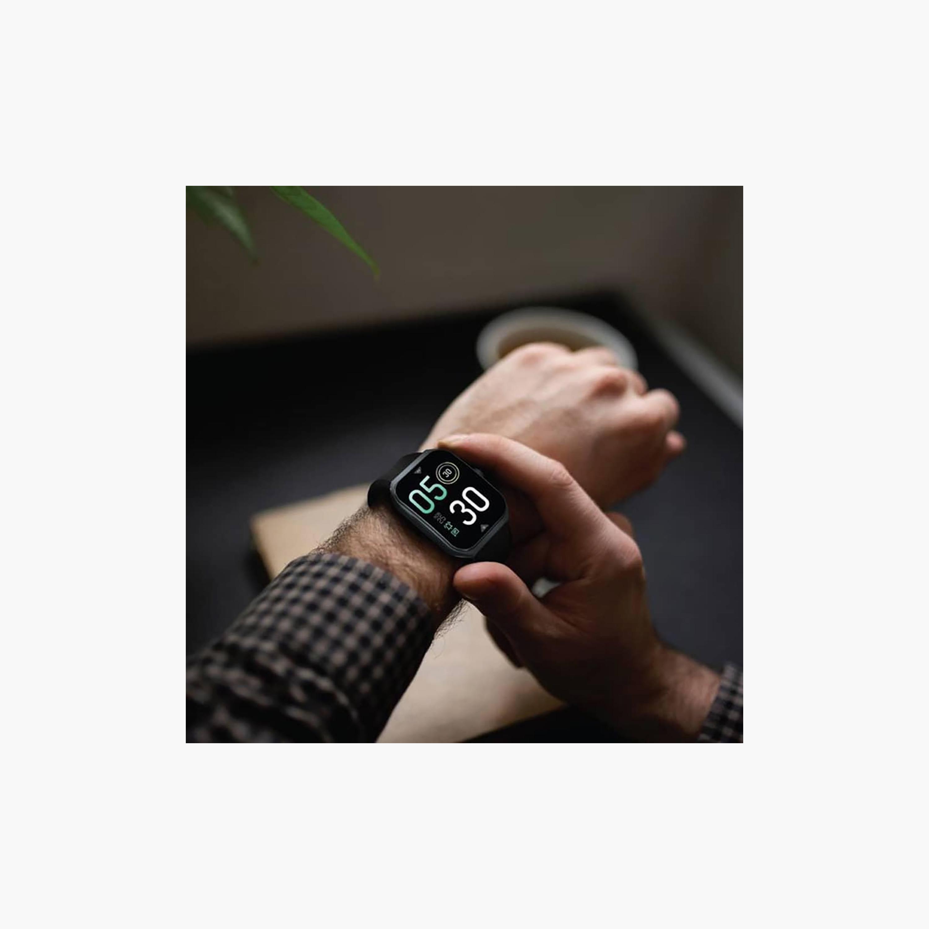 ساعة ذكية سمارتكس آرك بريميوم - أسود | SW01PB-men-watchesandjewellery-watches-image-4