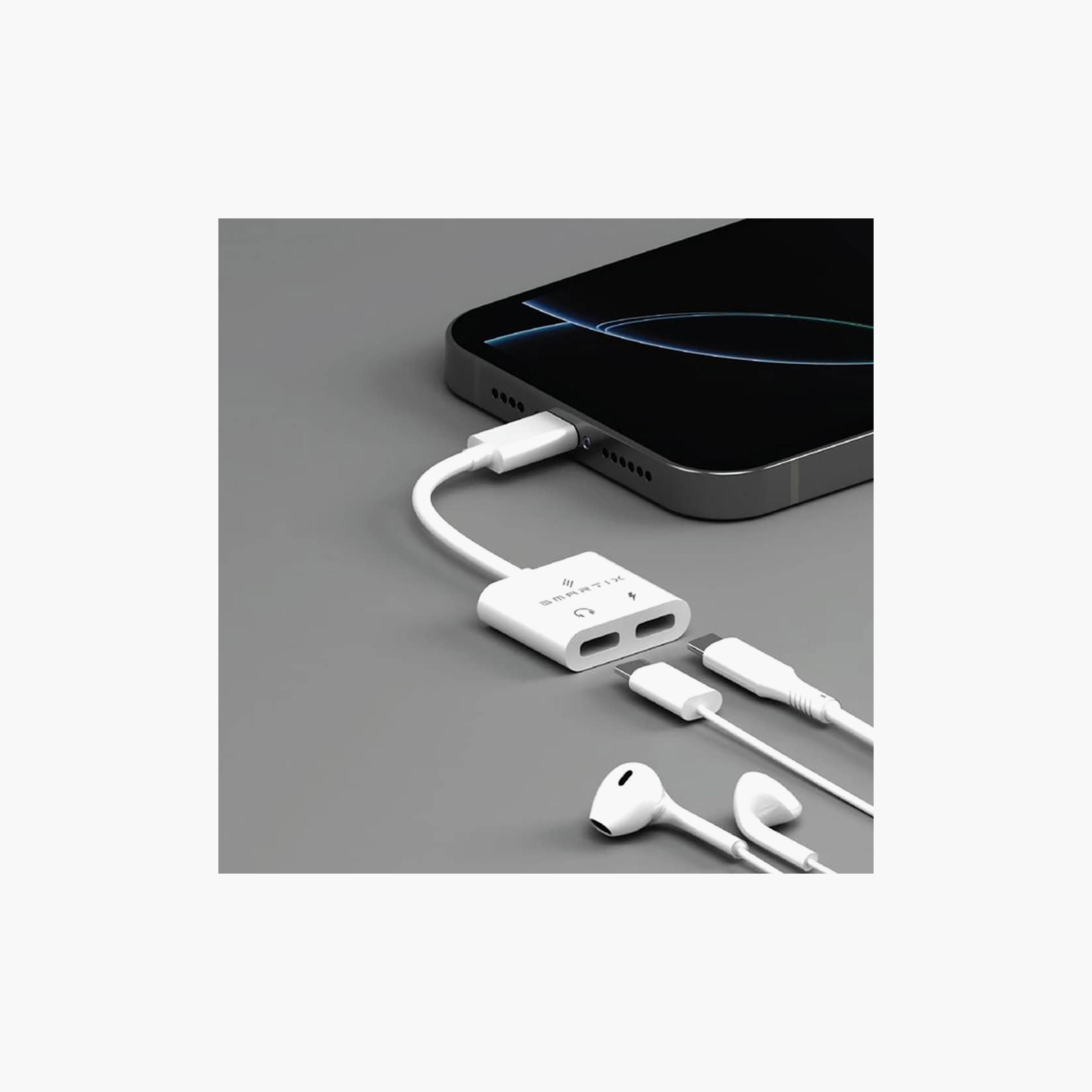 Smartix 2-in-1 USB-C Hub Duo Link Pro White | SMHBC2A-electronics-accessories-computeraccesories-image-3