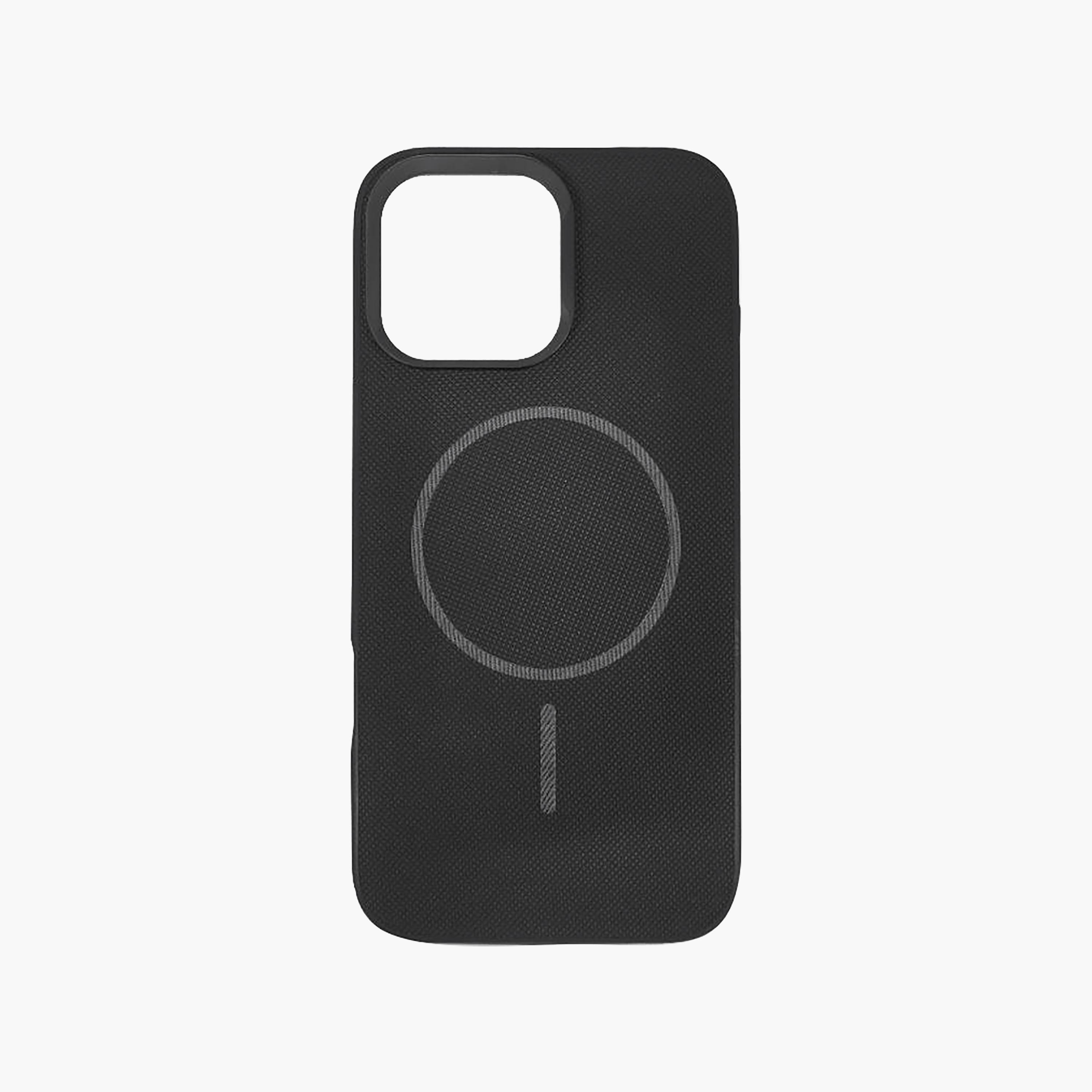 Quix Protective Leather Phone Case for iPhone 16 Pro Max Black | QMDLCBC0016-electronics-accessories-mobileaccesories-image-1