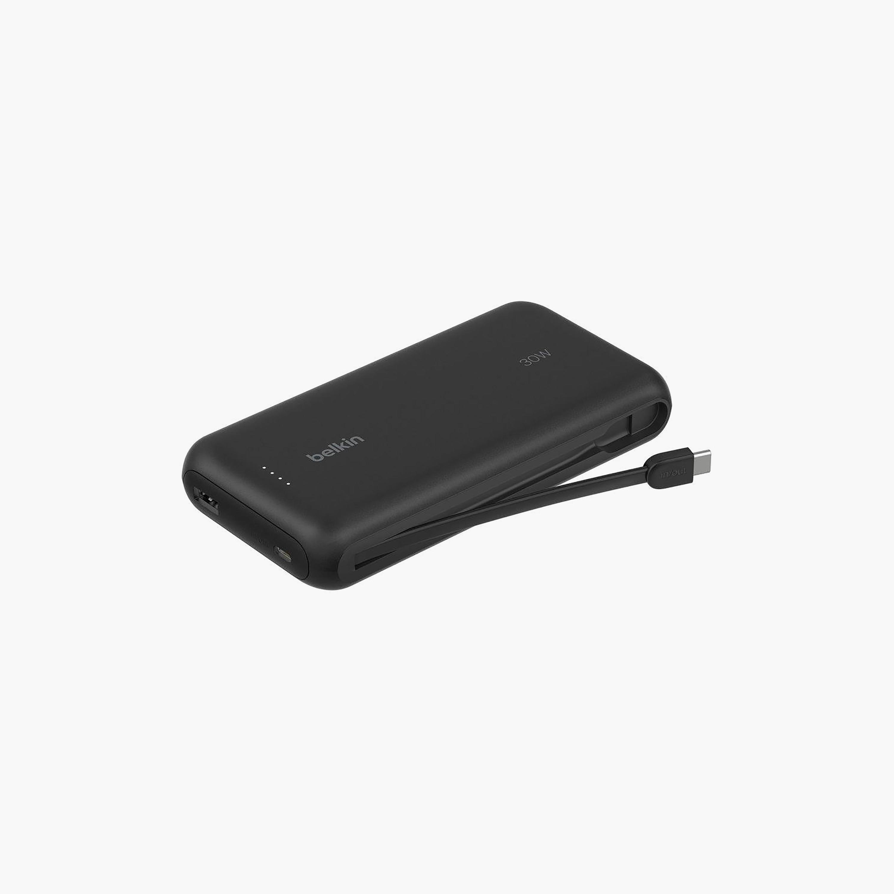 Belkin Power Bank 20000 mAh With Integrated Cable Black | BKN-BPB024HQBK-electronics-accessories-mobileaccesories-image-1