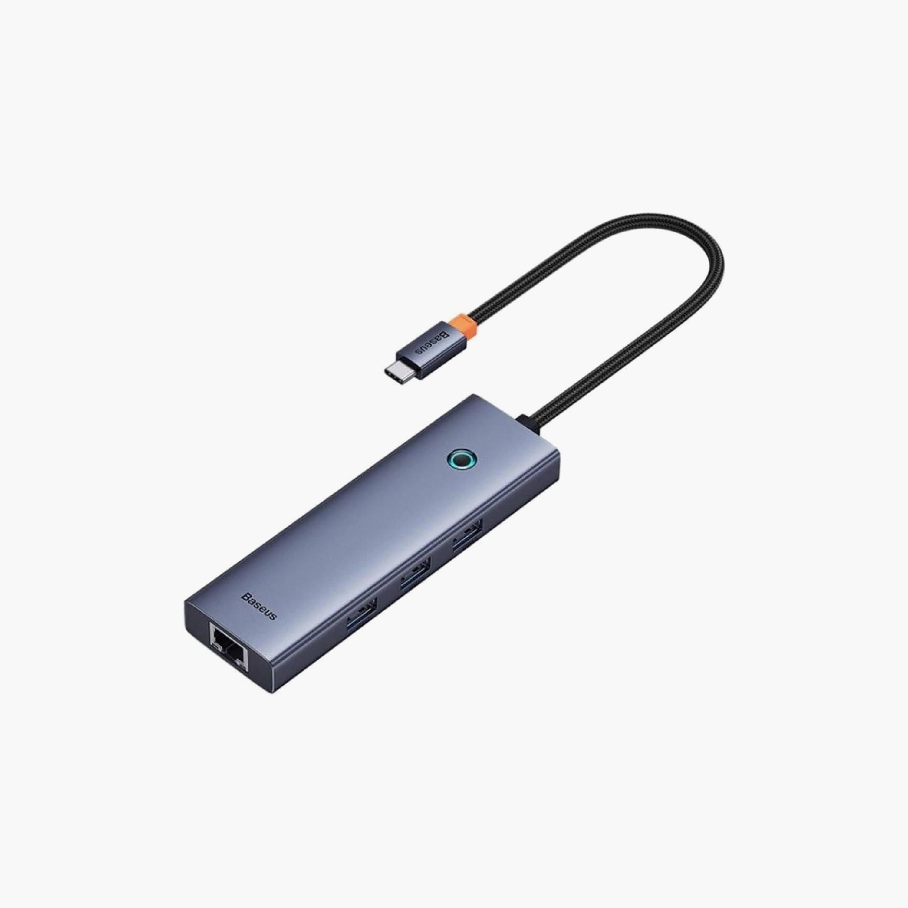 BASEUS Ultrajoy Series 6-Port Hub Docking Station Space Gray | B00052807813-00-electronics-accessories-computeraccesories-image-2