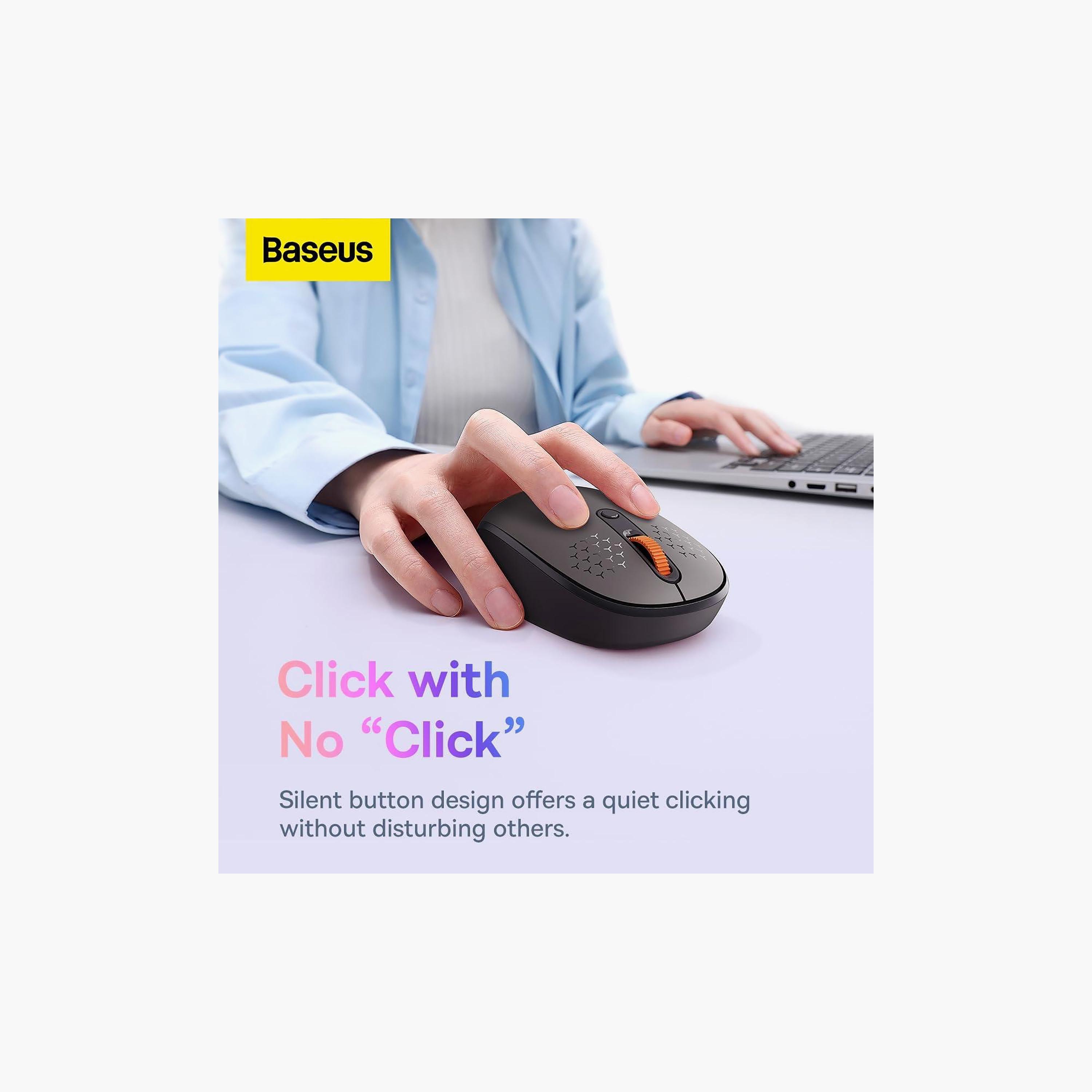 BASEUS F01B Tri-Mode Wireless Mouse Frosted Gray | B01055503833-00-electronics-accessories-computeraccesories-image-3