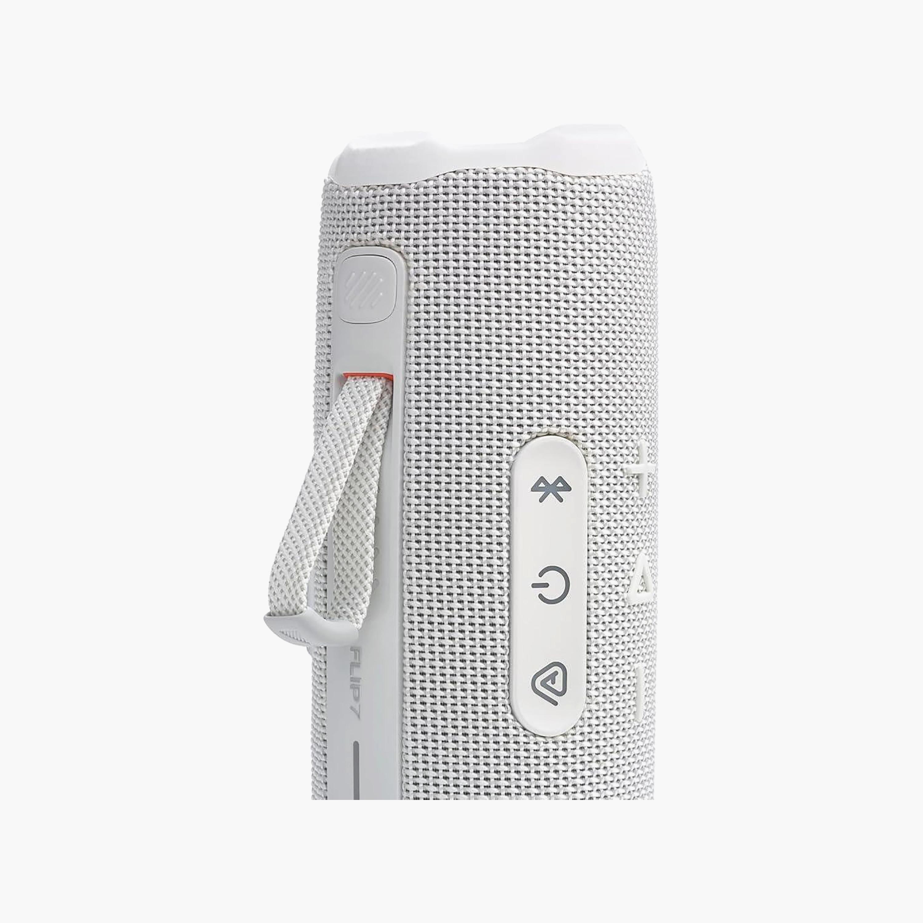 JBL Flip 7 Portable Waterproof Drop-Proof Speaker White | JBLFLIP7WHT-electronics-speakers-image-7