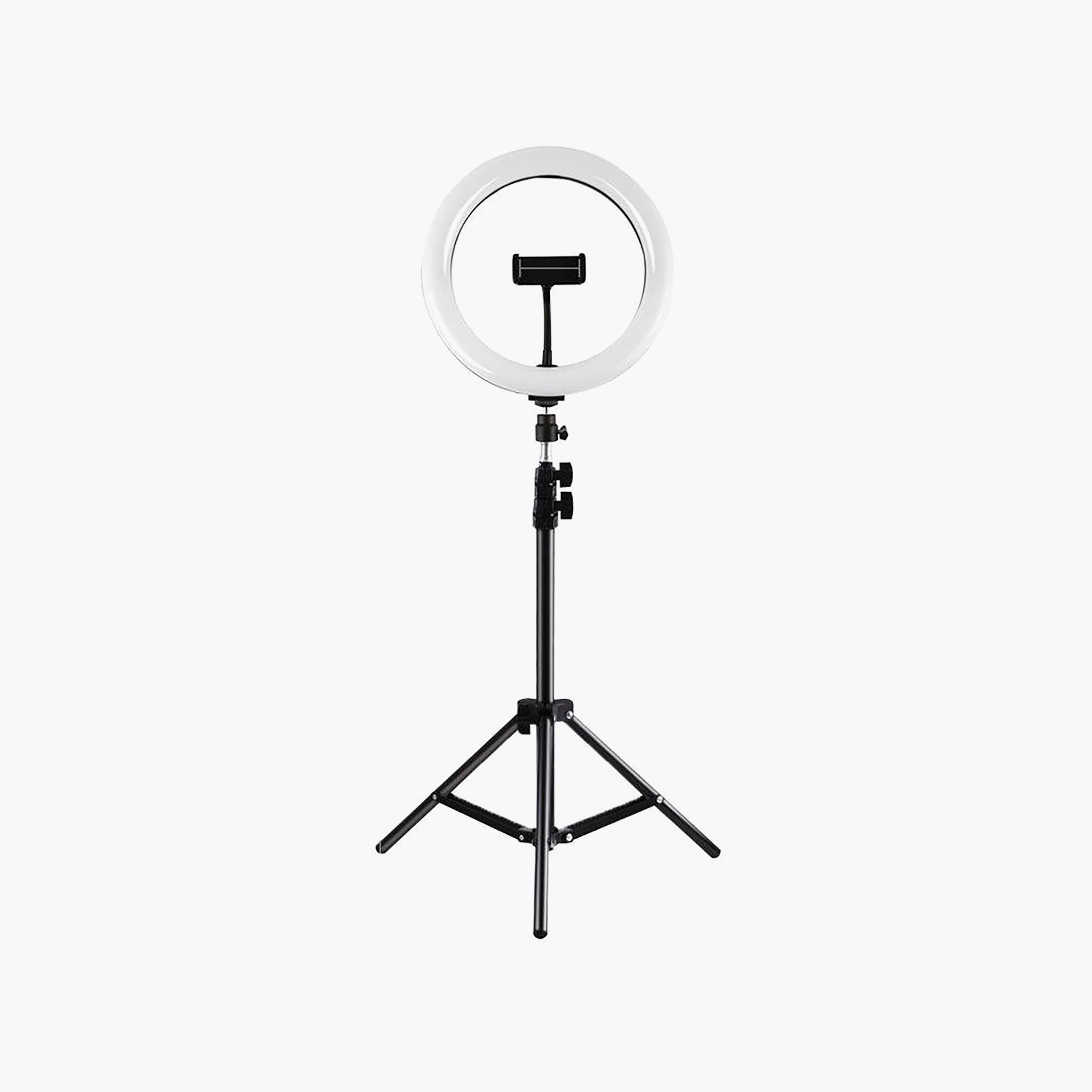 Hyphen 12-Inch LED Ring Light With Adjustable Tripod Stand | HVR-12RLAT4596-electronics-portabledevices-image-1