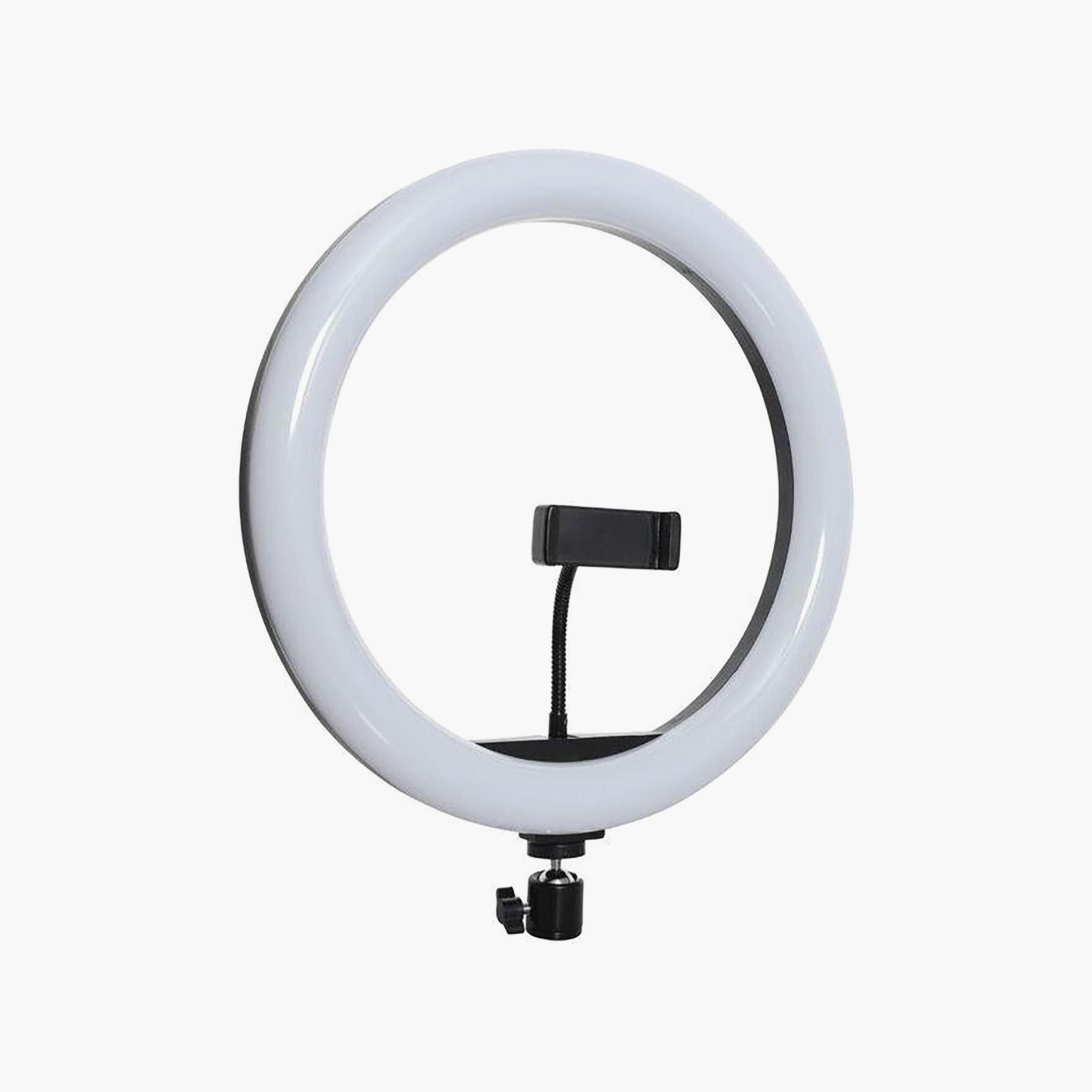 Hyphen 12-Inch LED Ring Light With Adjustable Tripod Stand | HVR-12RLAT4596-electronics-portabledevices-image-2