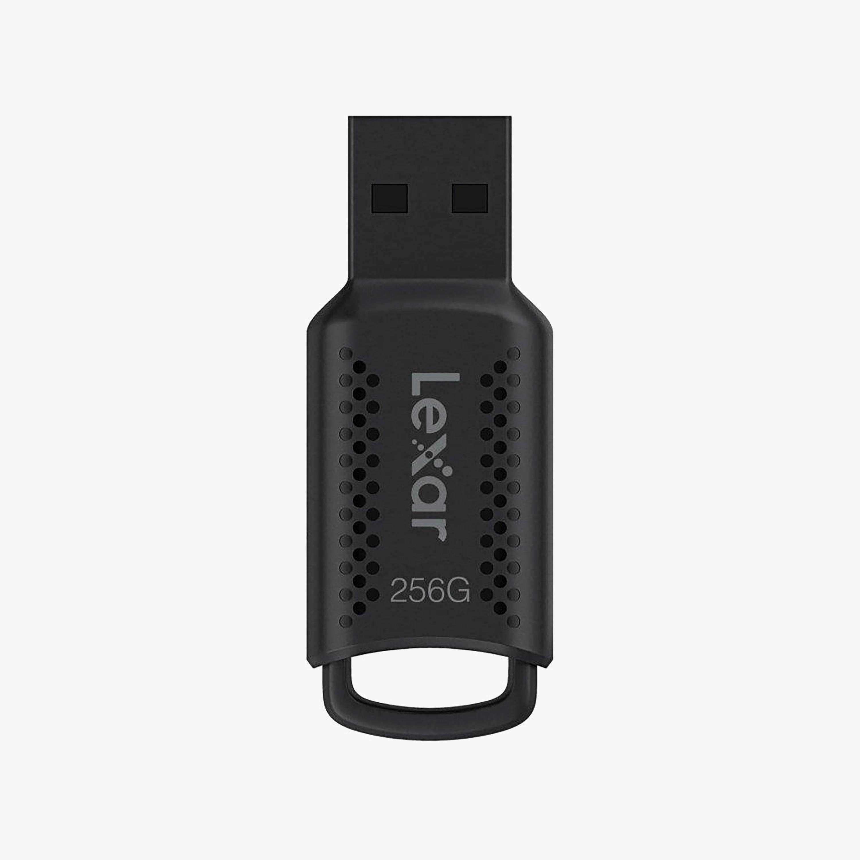 Lexar 256GB JumpDrive V400 USB 3.0 Flash Drive up to 100MB/s Read Black | LJDV400256G-BNBNG-electronics-accessories-computeraccesories-image-1