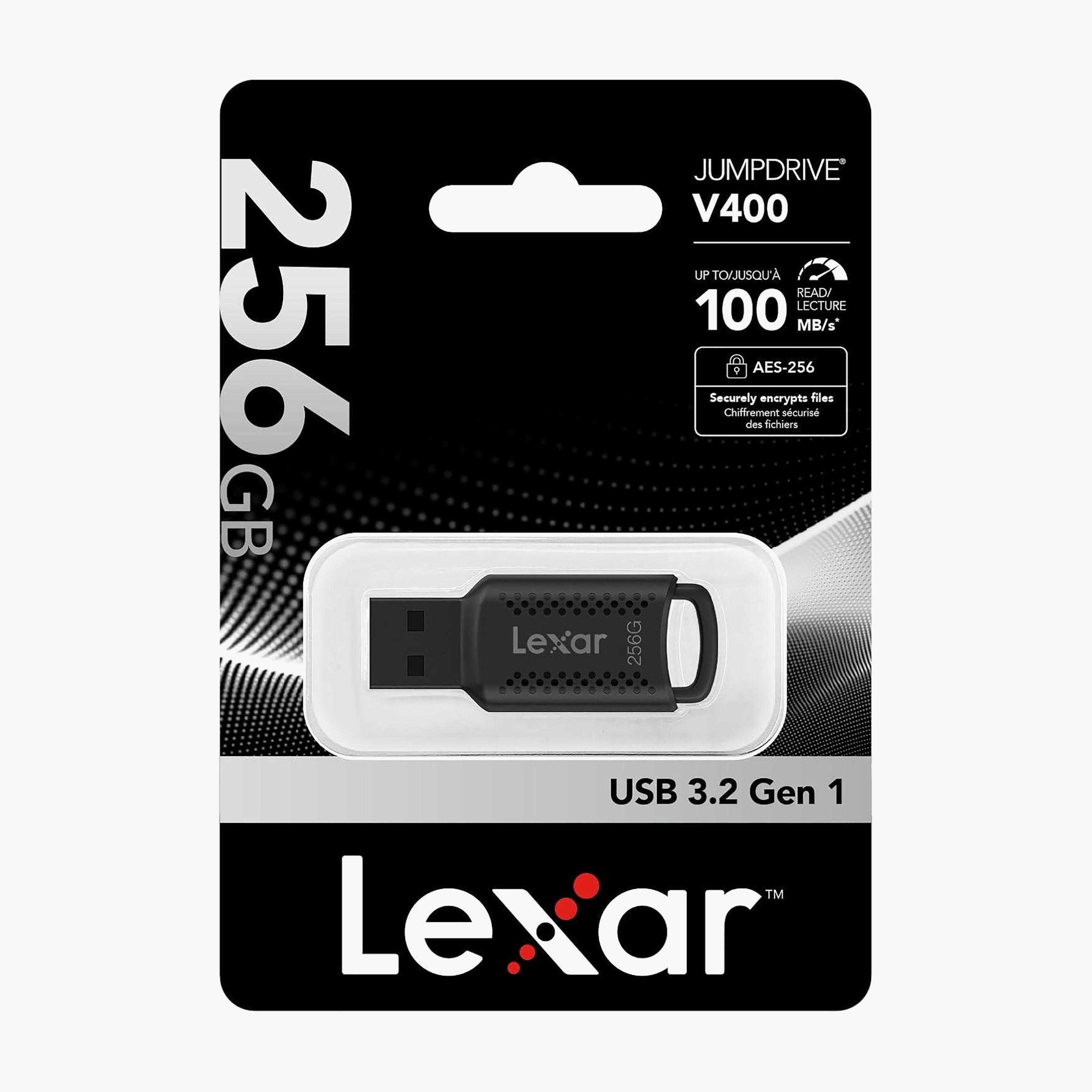 Lexar 256GB JumpDrive V400 USB 3.0 Flash Drive up to 100MB/s Read Black | LJDV400256G-BNBNG-electronics-accessories-computeraccesories-image-4