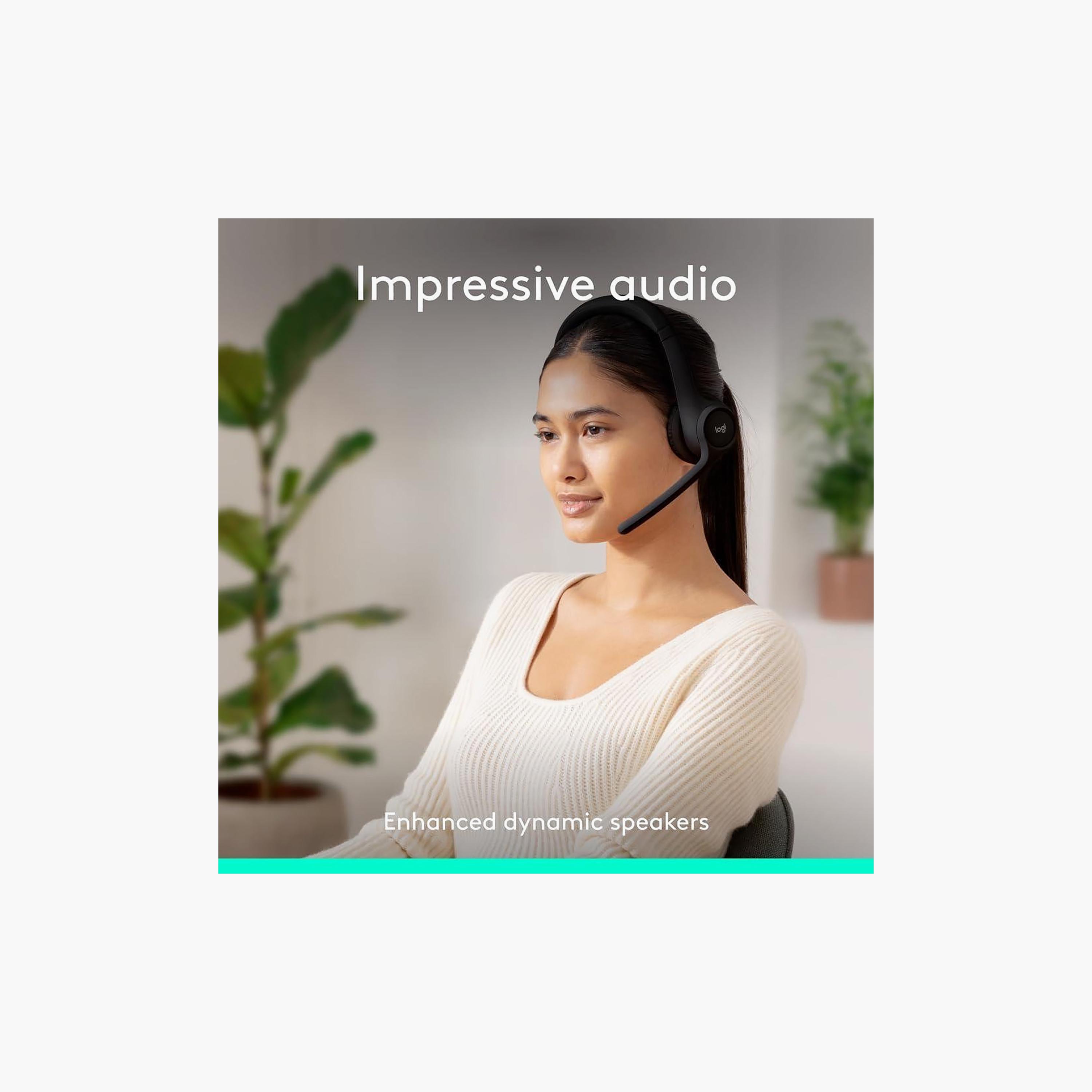 Logitech Zone 300 Wireless On-Ear Headset Black | 981-001407-electronics-headphonesandearphones-image-4