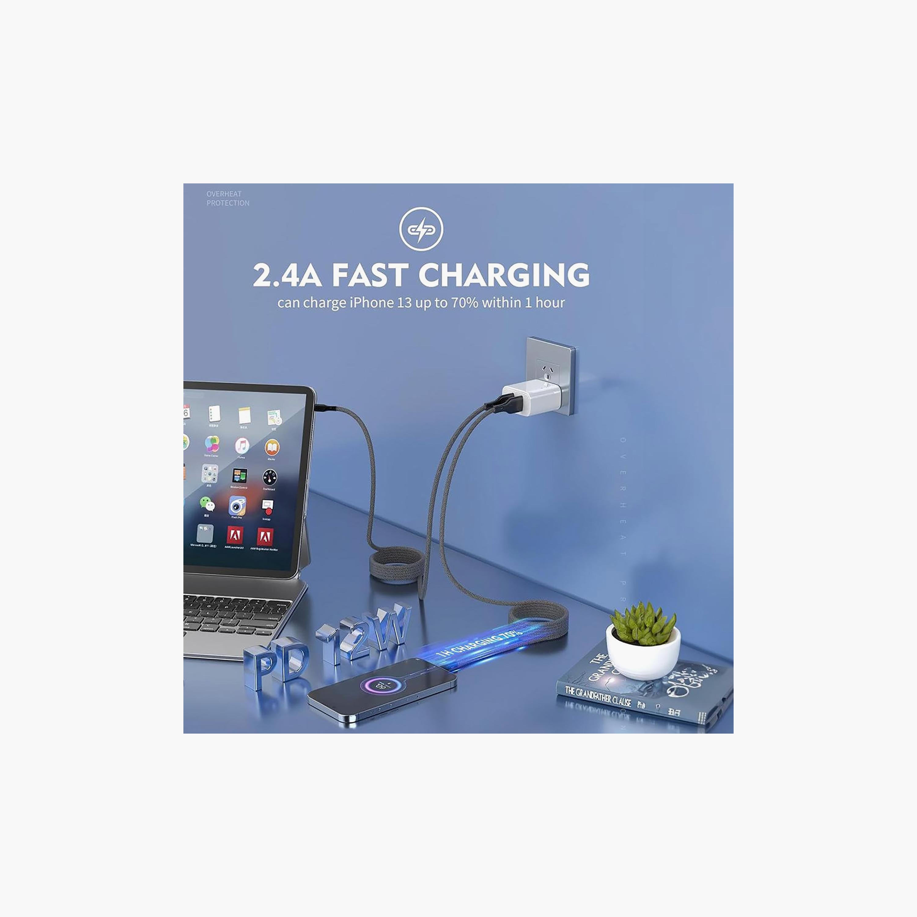 Trands 27W USB-C to Lightning Magnetic Cable | TR-CA9147-electronics-accessories-mobileaccesories-image-4