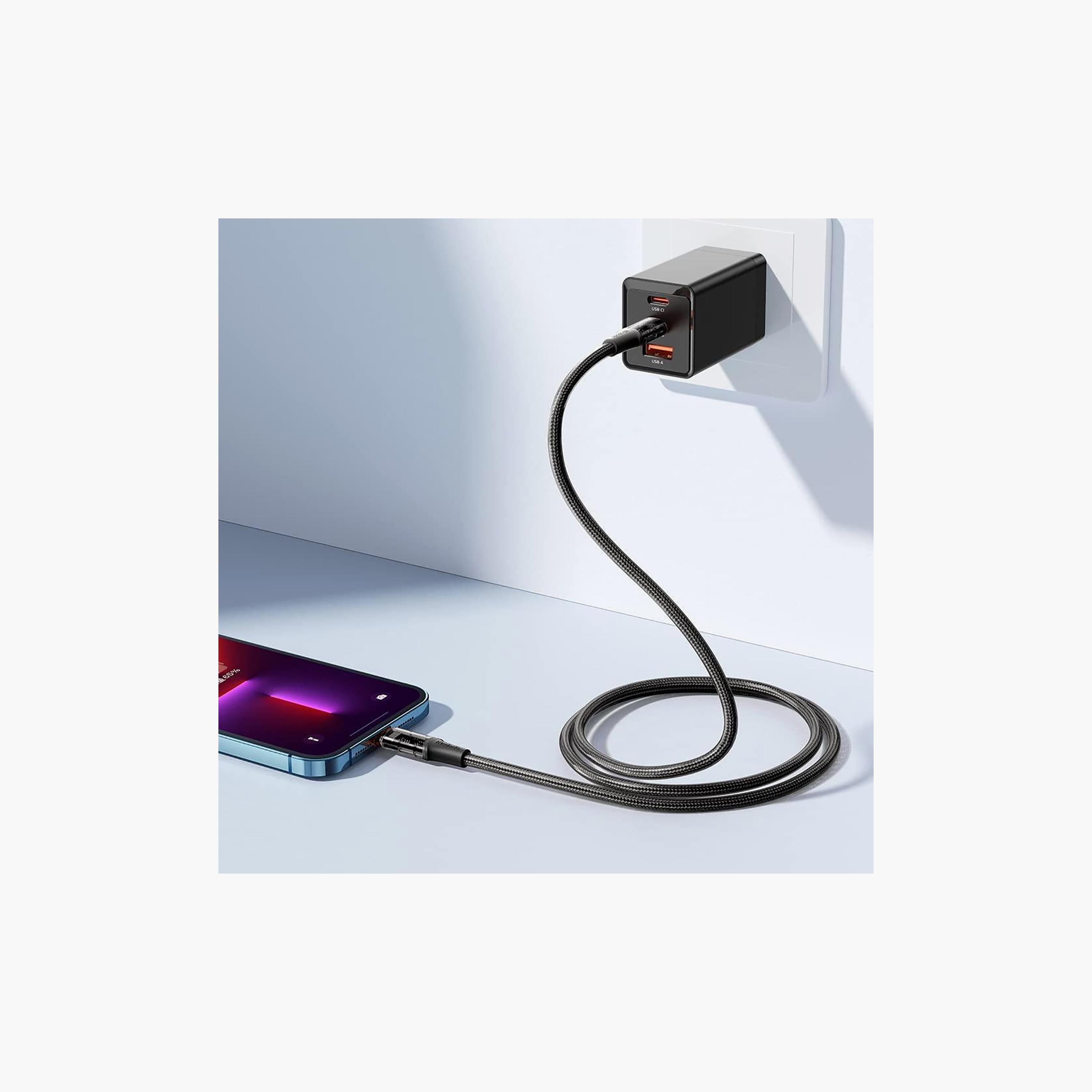 Trands Glassy Series 27W USB-C to Lightning Cable | TR-CA8936-electronics-accessories-mobileaccesories-image-2