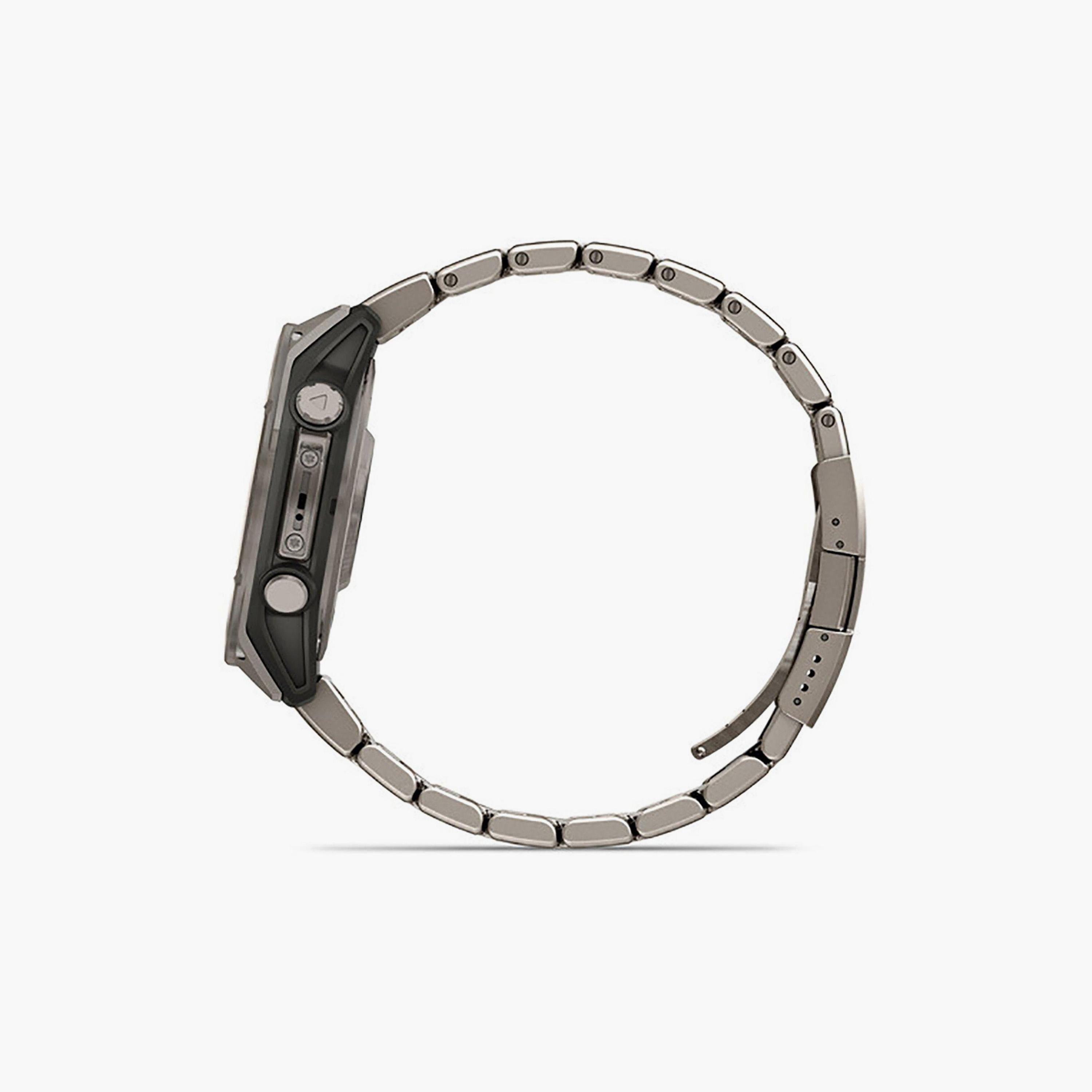 Garmin Fenix 8 AMOLED 47mm Sapphire Titanium Smartwatch with Titanium Band and Silicone Band-men-watchesandjewellery-watches-image-4