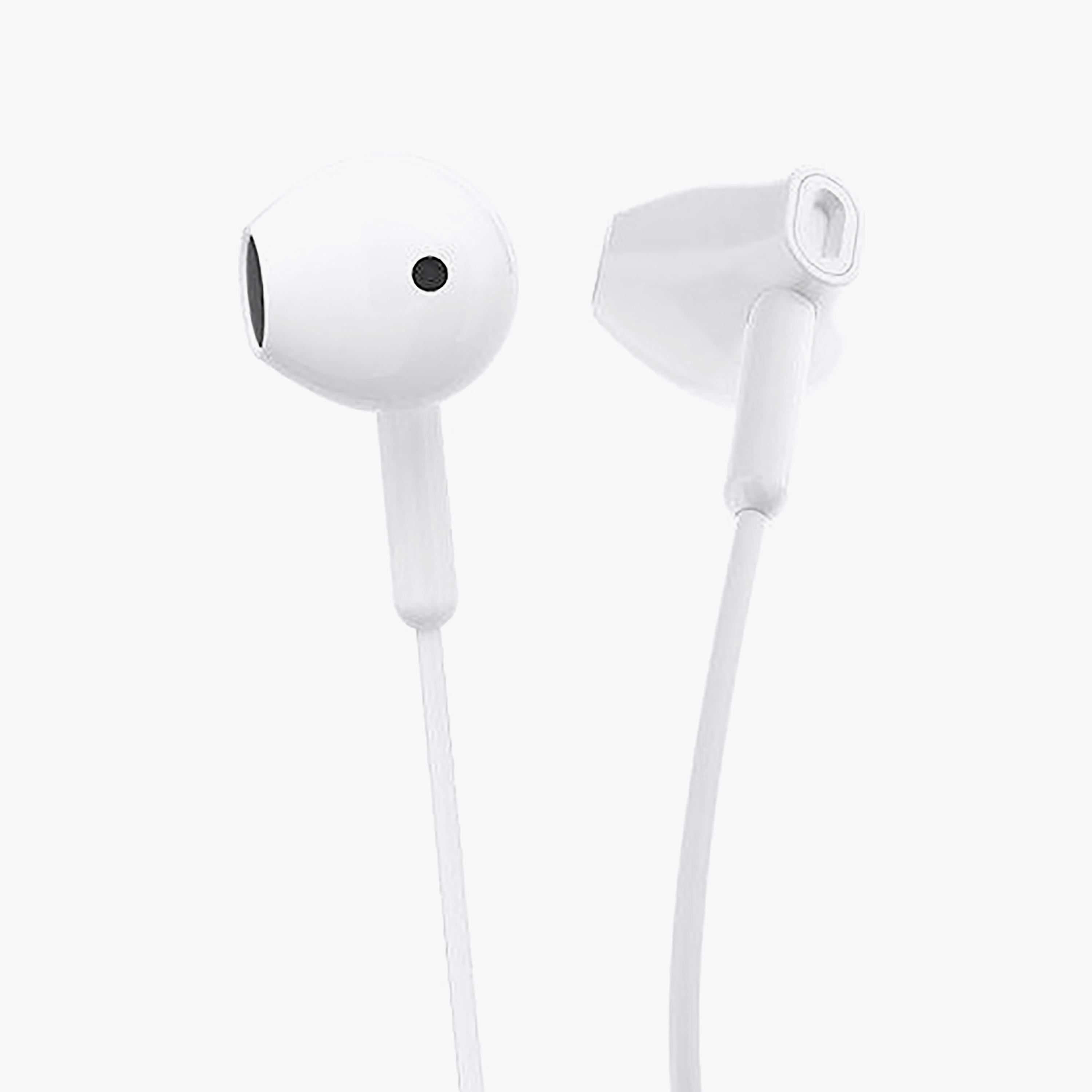 Hyphen WF100 Type C Wired Earphones White | HWE-TCEWH0413-electronics-headphonesandearphones-image-2