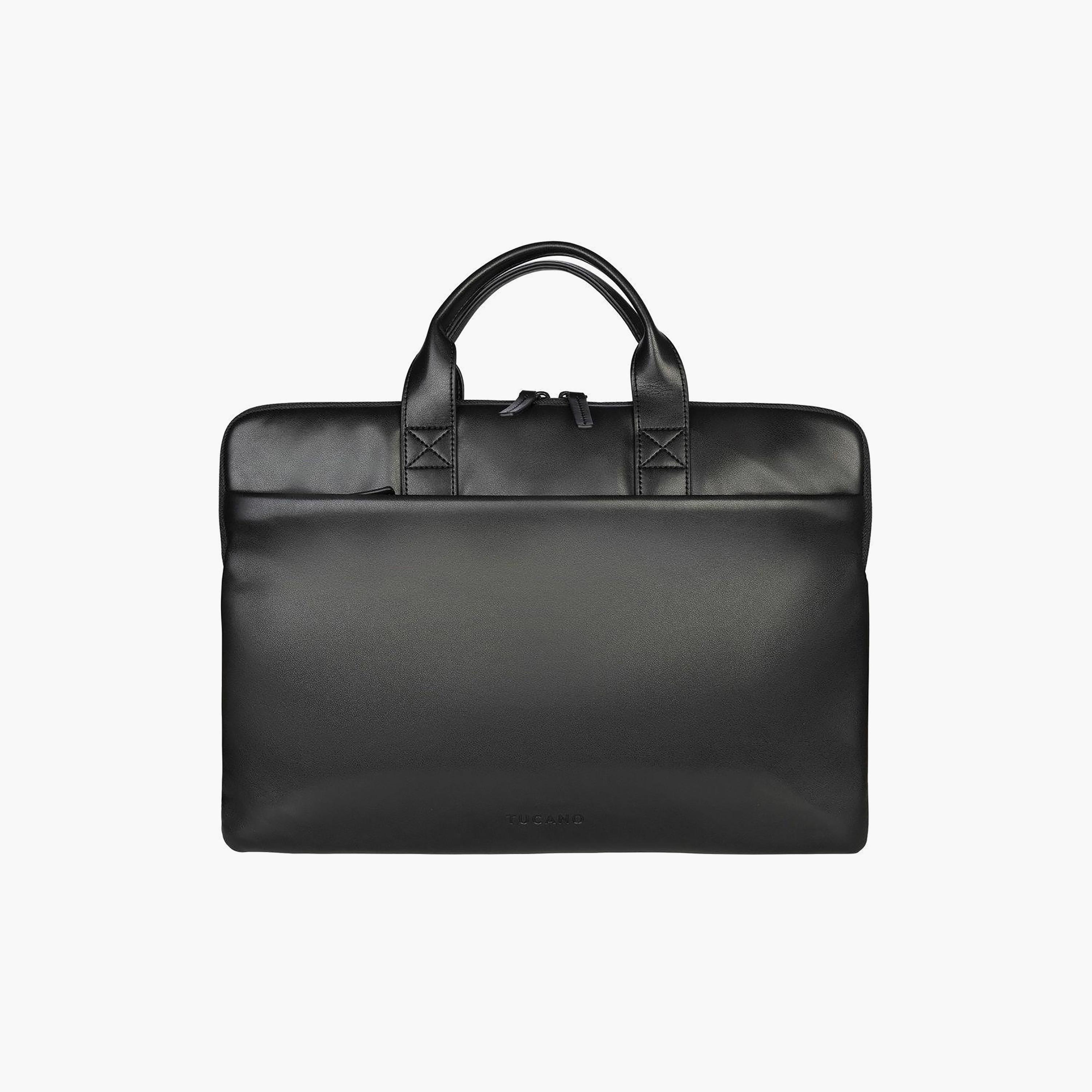 Tucano Isotta Slim Bag Laptop 14 inch MacBook Air 15 inch Black | BSISO1314-BK-women-bagsandwallets-handbags-image-1