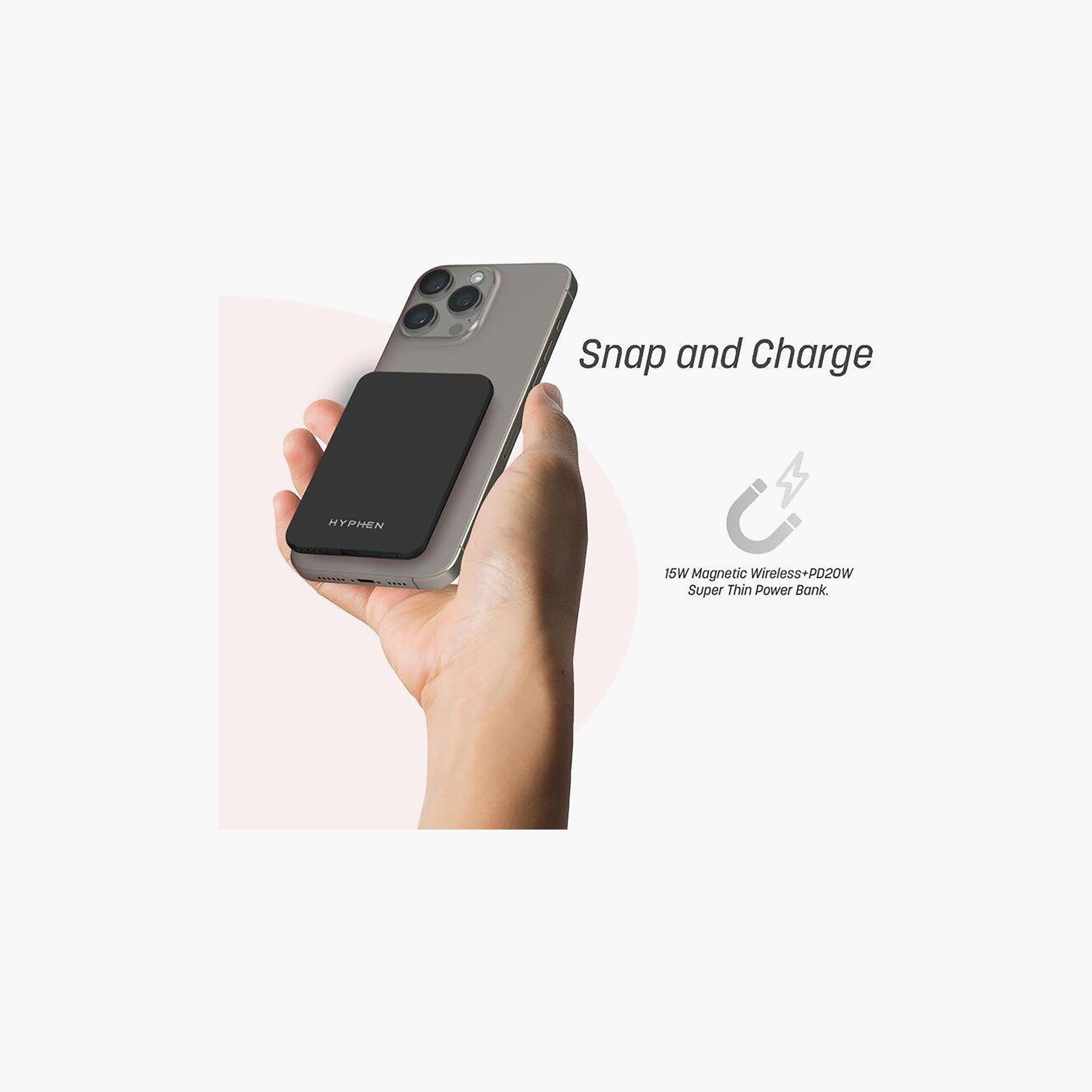 باور بنك رفيع جداً مووا S5 ماج سيف بسعة 5000 مللي أمبير أسود من هايفن | HPB-M5KBK0192-electronics-accessories-mobileaccesories-image-3
