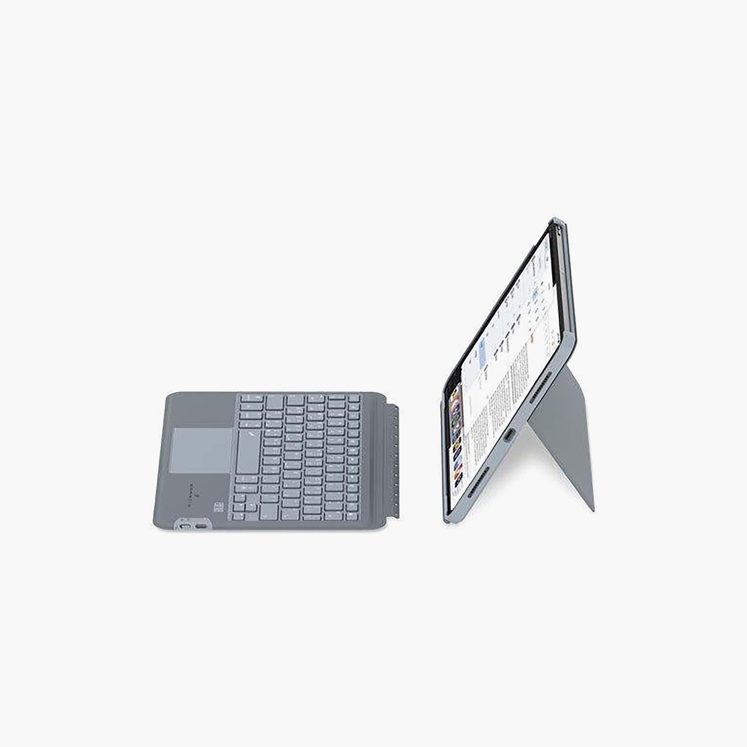 Smartix Detachable Wireless Keyboard with Trackpad for iPad Air 13-inch M2 and Pro | ACIPD106GN-electronics-accessories-computeraccesories-image-2