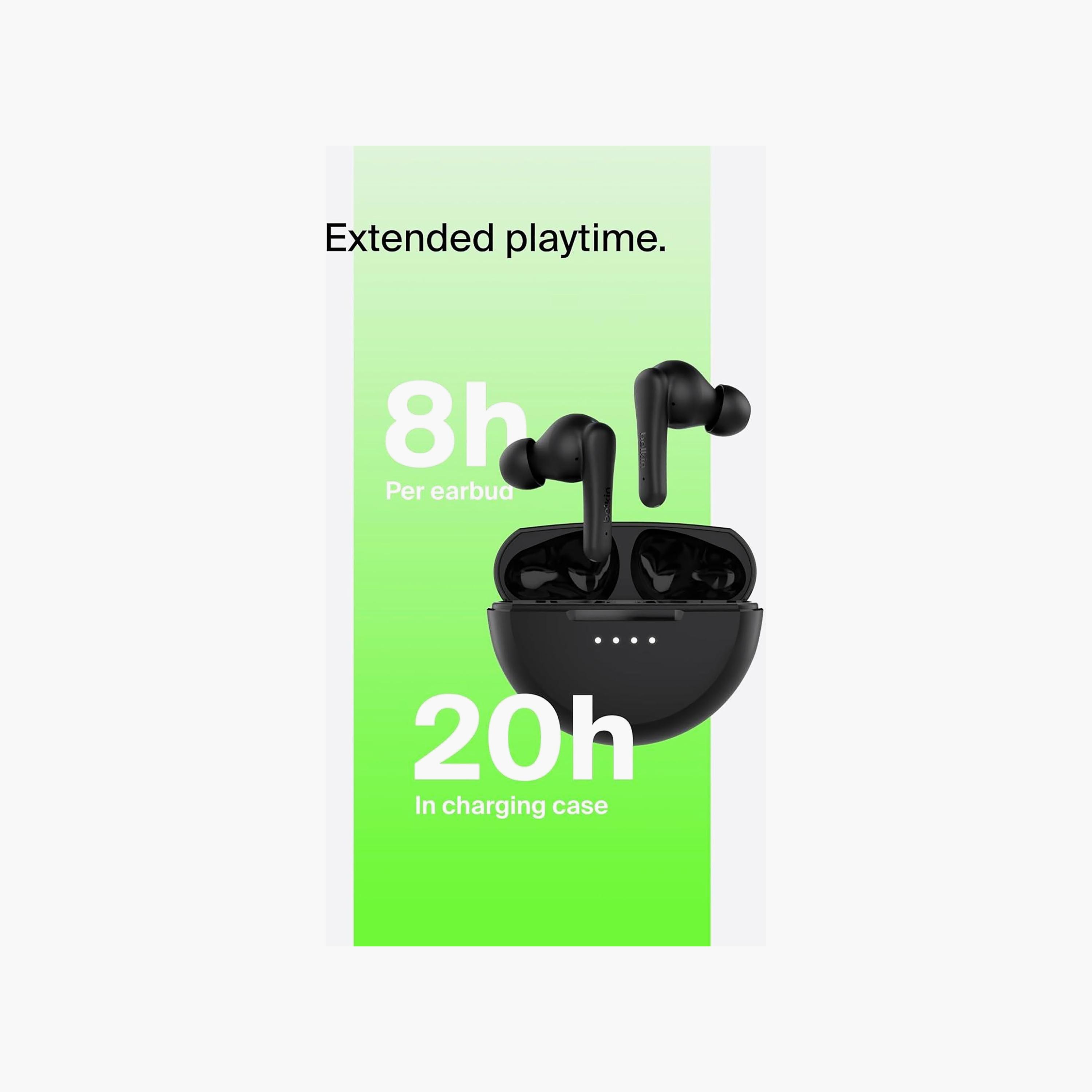 سماعات أذن لاسلكية بيلكن ساوند فورم ريذم، أسود من بيلكن | AUC012BTBK-electronics-headphonesandearphones-image-2