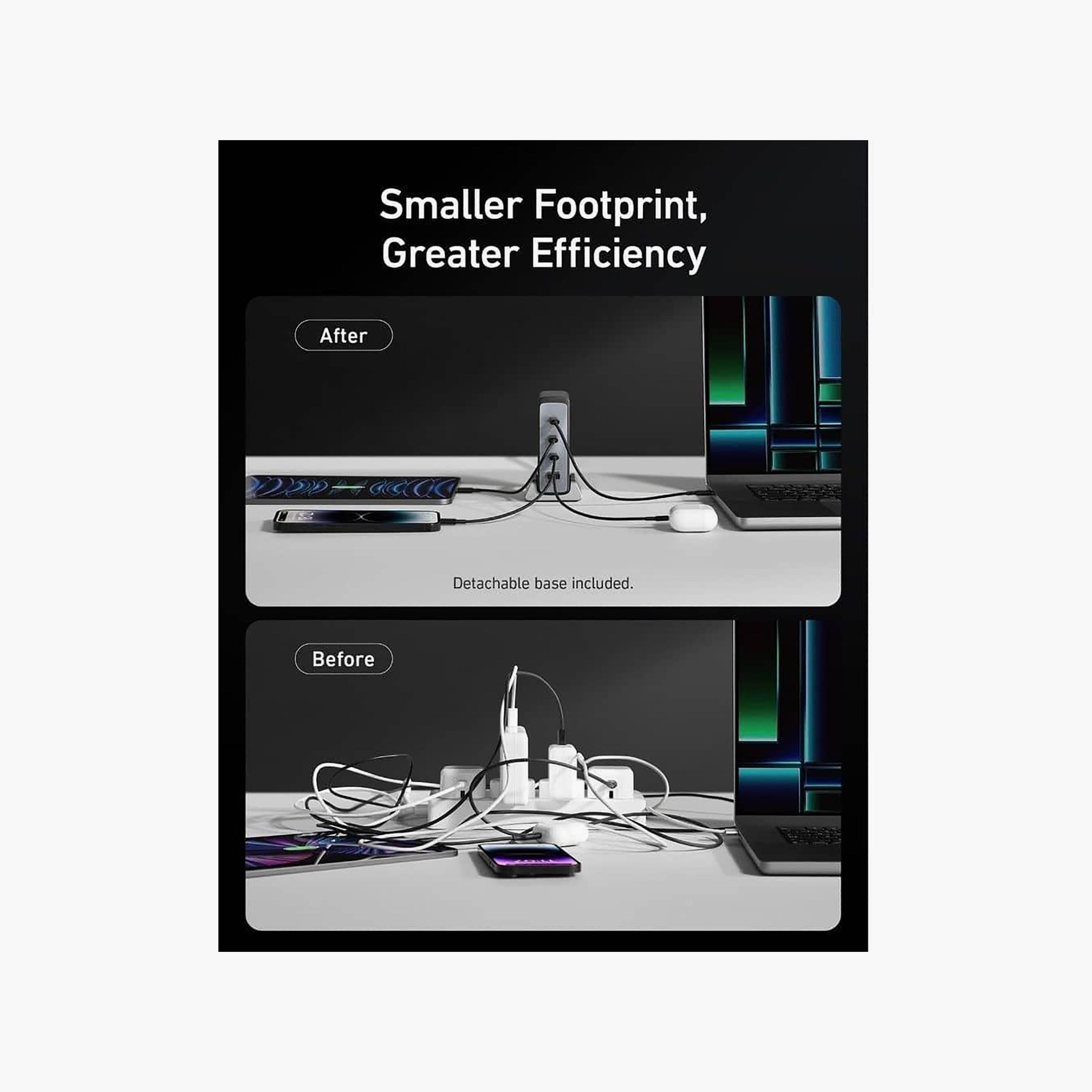 شاحن مكتبي أنكر برايم بقوة 240 واط يعمل بتقنية طاقة غان (GaN) باللون الأسود | AN.A2342211.BK-electronics-accessories-mobileaccesories-image-5