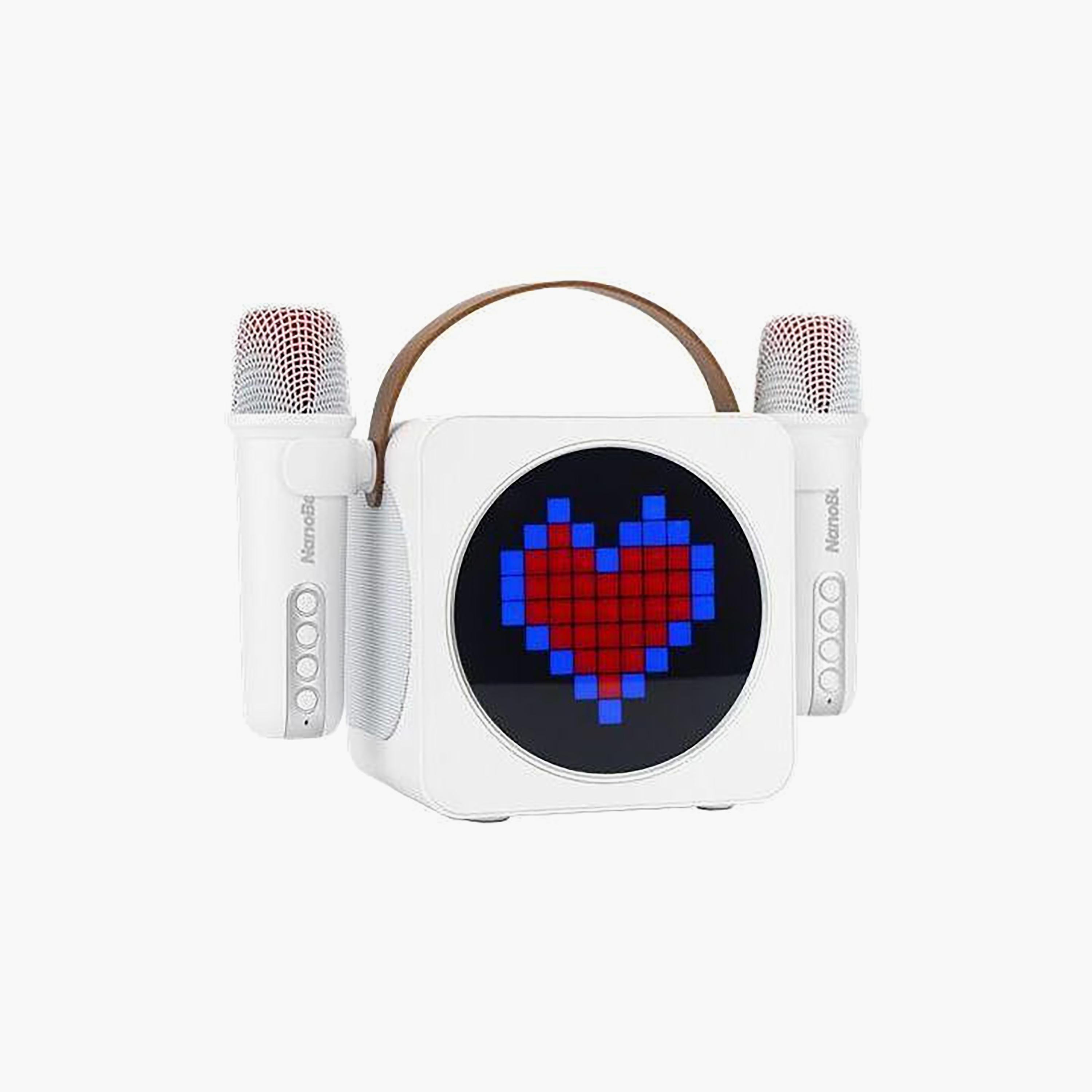 Magic Sing NanoBeatz Mini Karaoke Dual Microphones Bluetooth 5.1 16 LED Display Modes | BB220-electronics-speakers-image-3