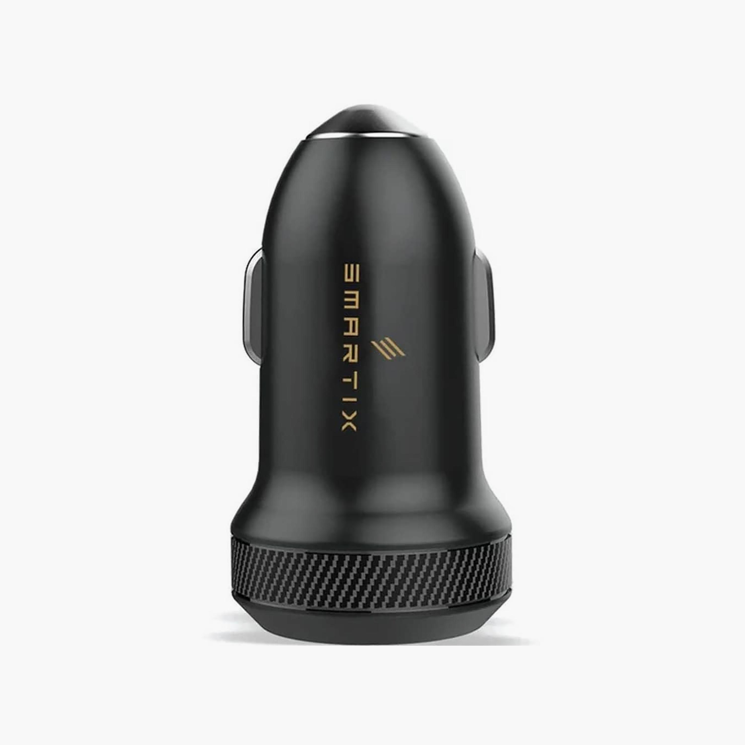 Smartix Premium Car Charger Black | CC09P-electronics-accessories-mobileaccesories-image-2