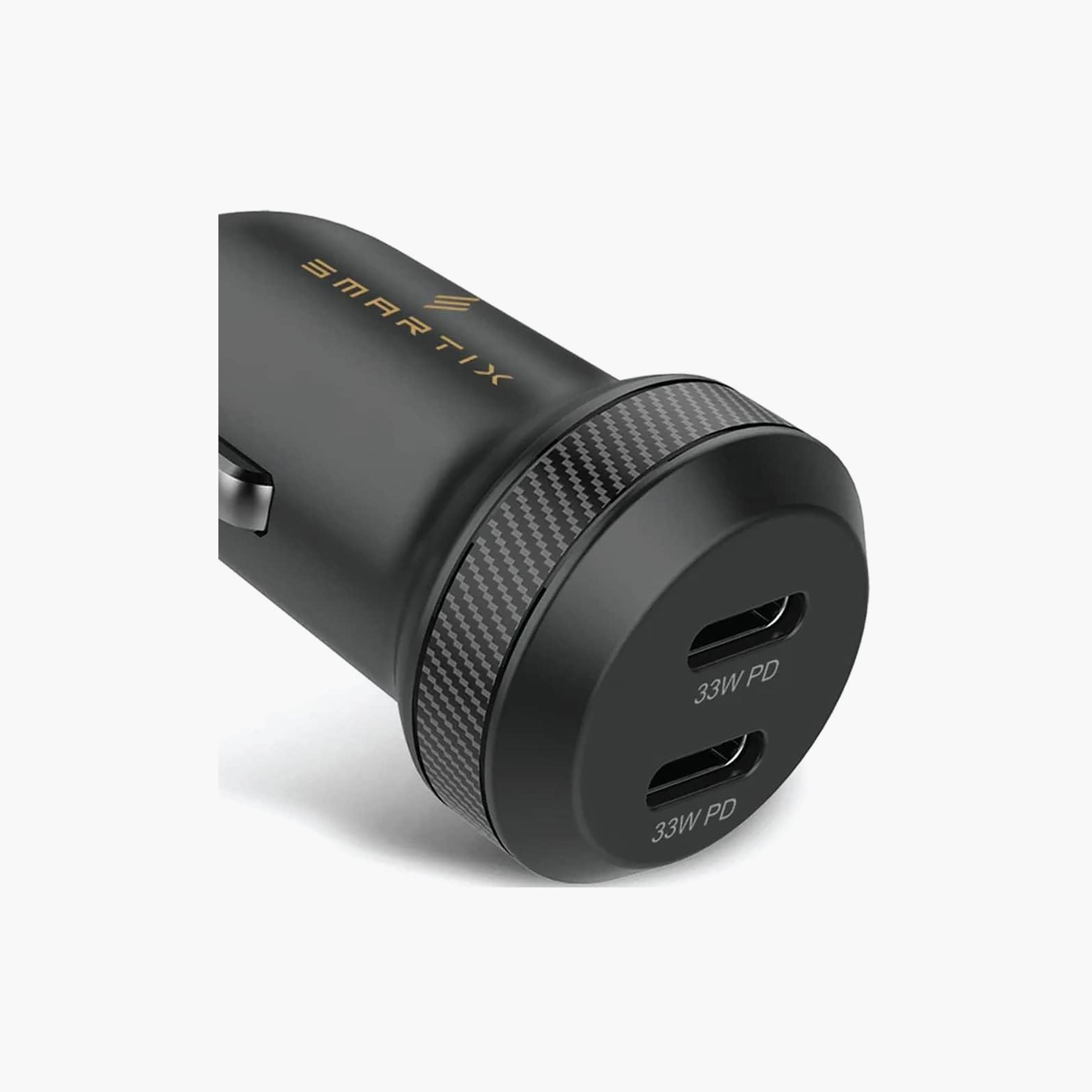 Smartix Premium Car Charger Black | CC09P-electronics-accessories-mobileaccesories-image-3