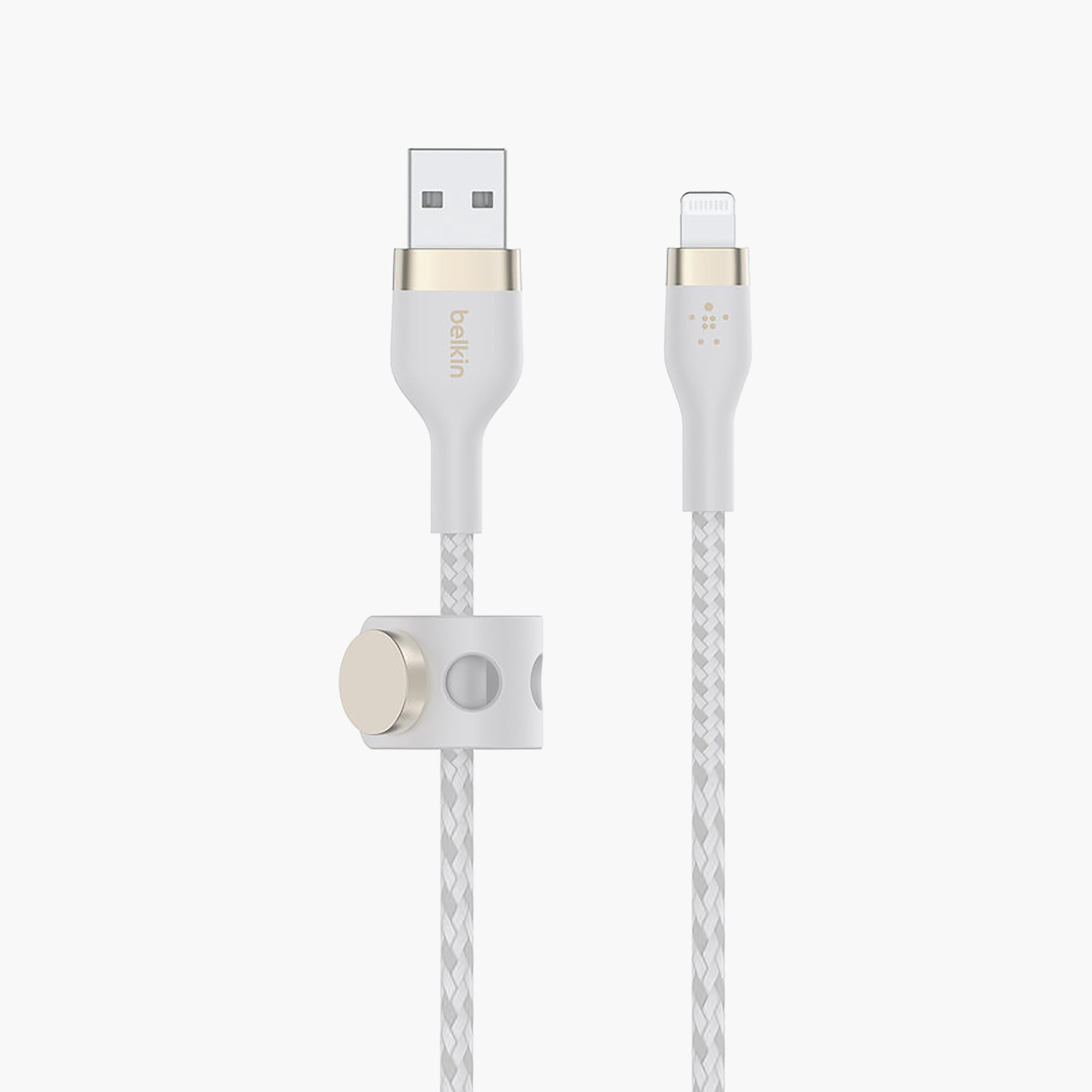 Belkin USB-A Cable with Lightning Connector | BKN-CAA010BT3MWH-electronics-accessories-mobileaccesories-image-2