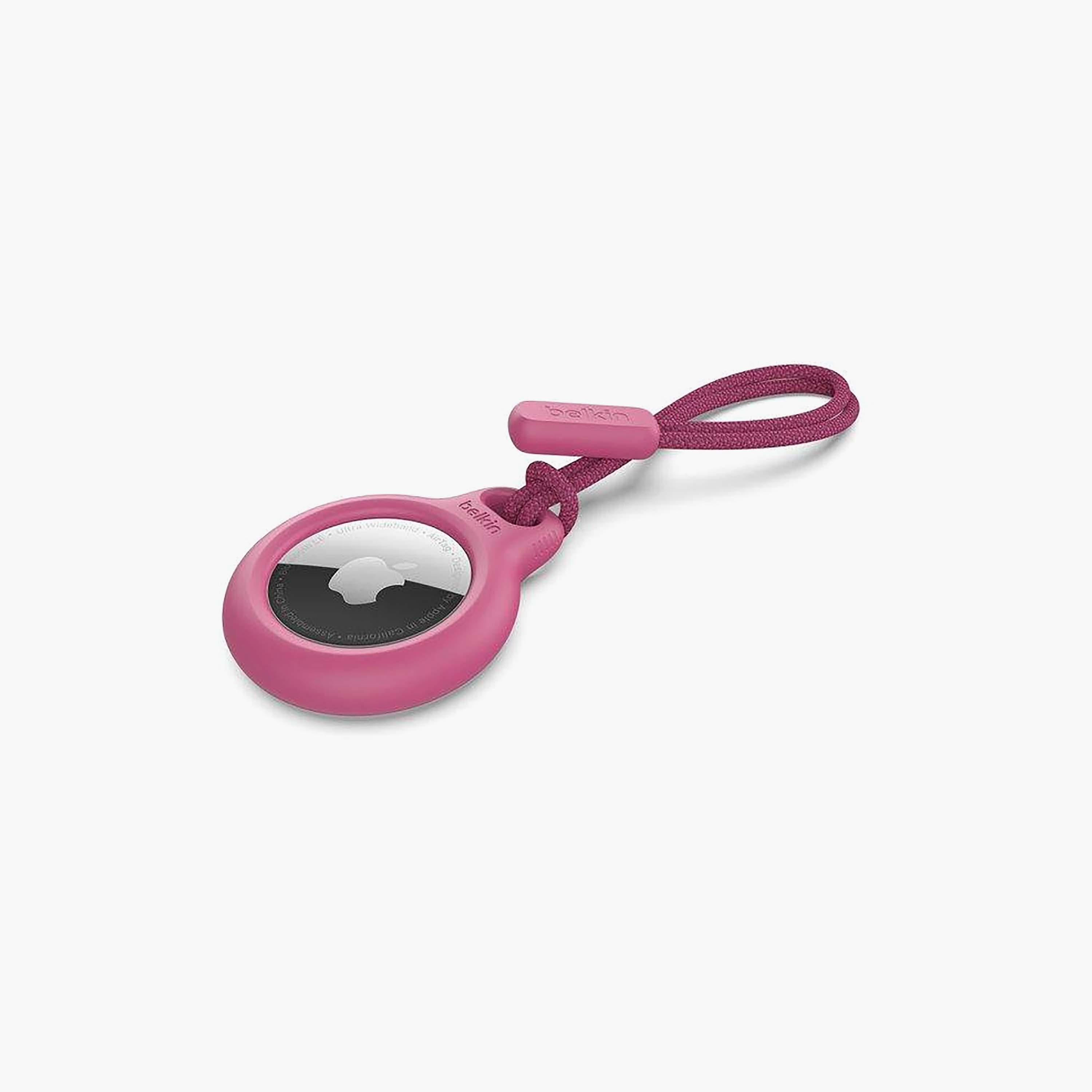 حامل بيلكن آمن مع حزام لأجهزة آبل آيرتاج، وردي من بيلكن | BKN-F8W974BTPNK-electronics-accessories-mobileaccesories-image-1