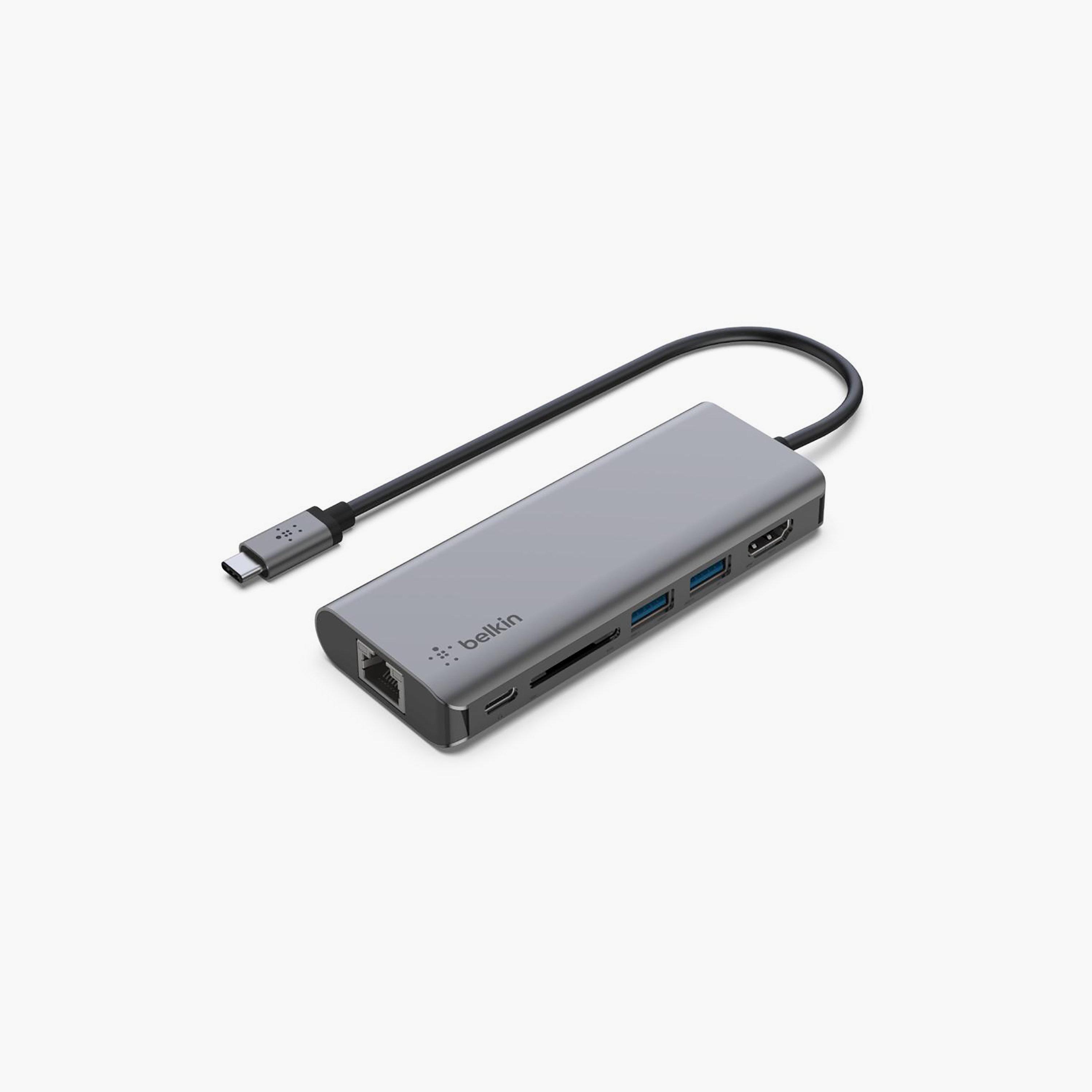 موزع بيلكن 6 في 1 متعدد المنافذ بمنفذ USB-C من بيلكن | BKN-AVC008BTSGY-electronics-accessories-computeraccesories-image-3